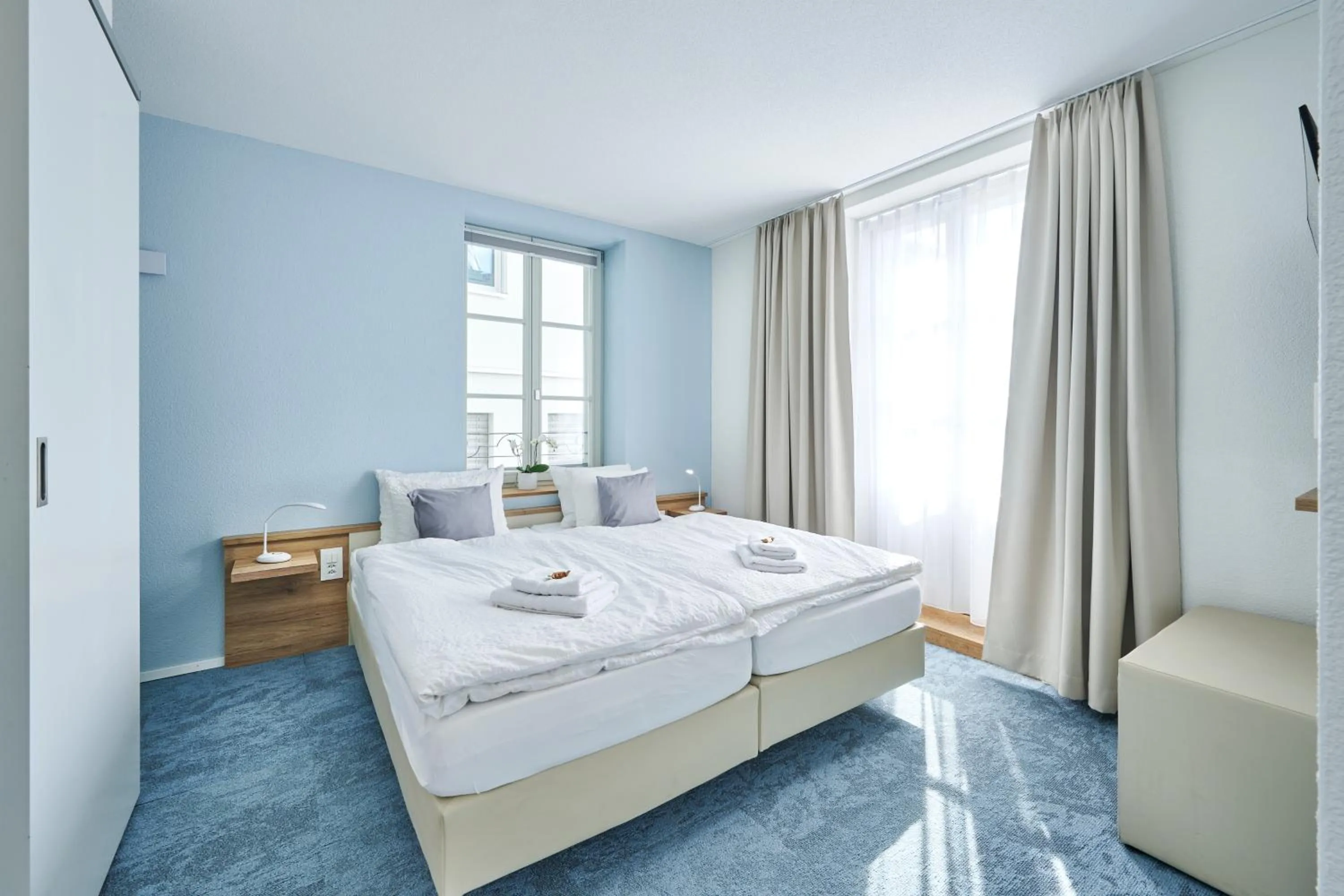 Bed in Aparthotel Krone - Self Check-In