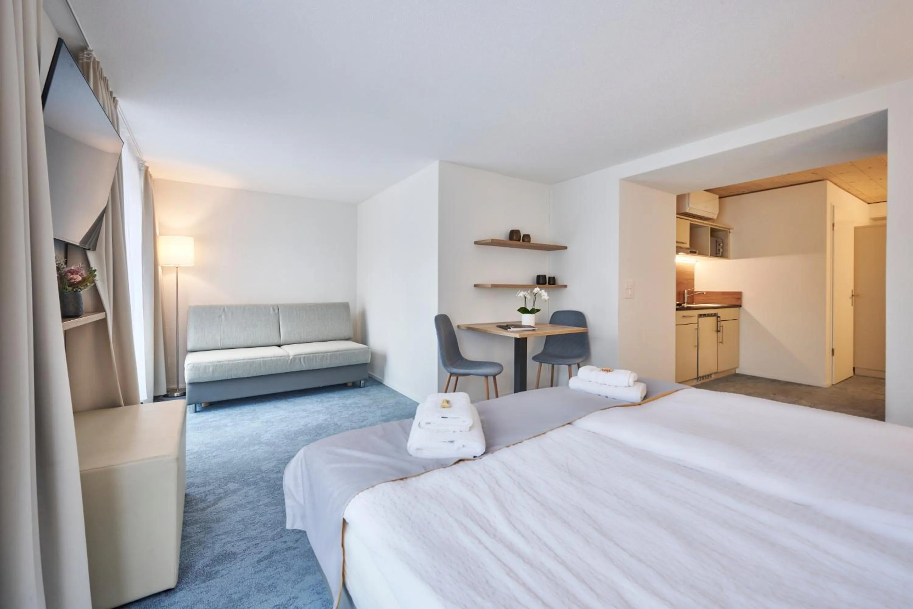 Bed in Aparthotel Krone - Self Check-In