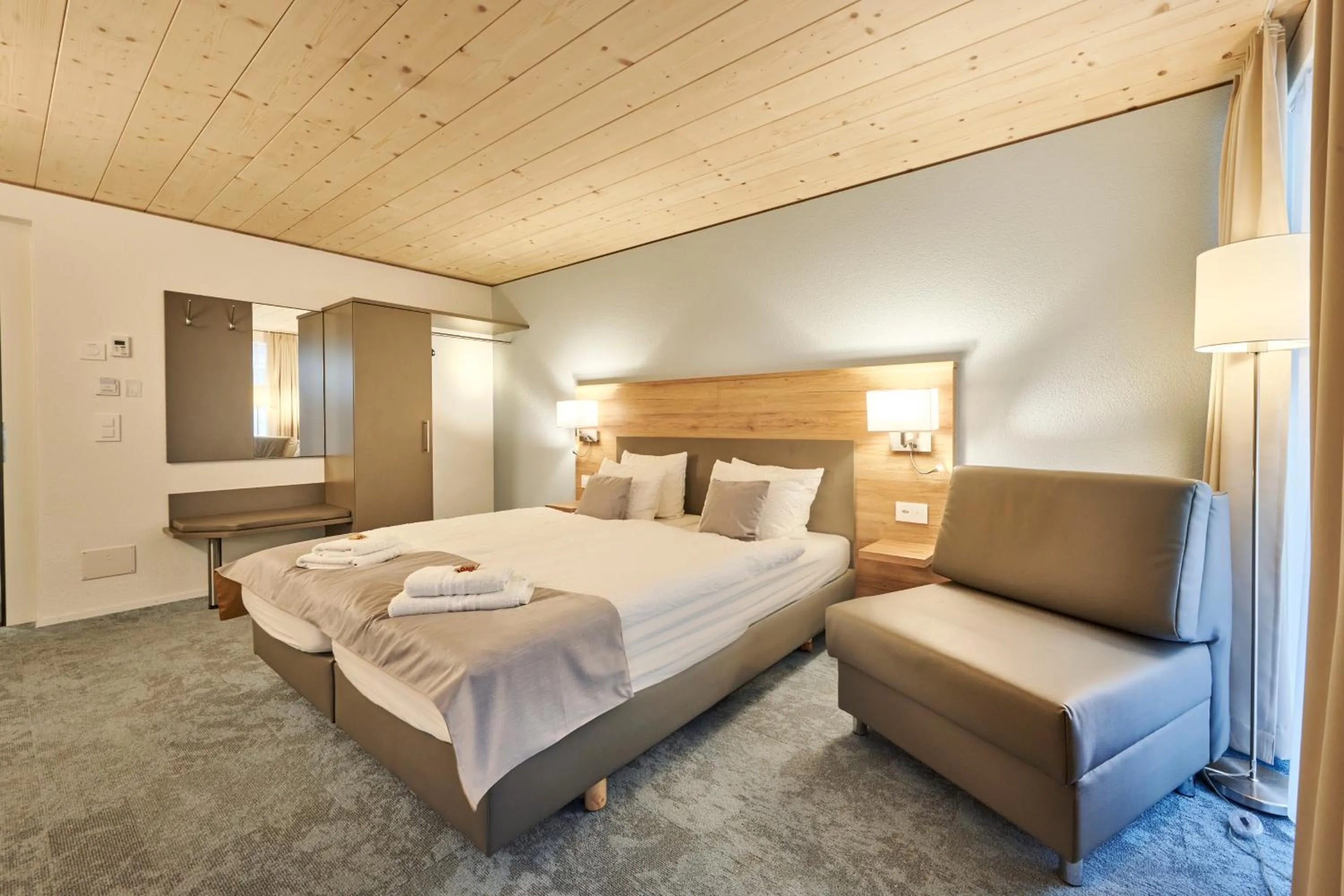 Bed in Aparthotel Krone - Self Check-In