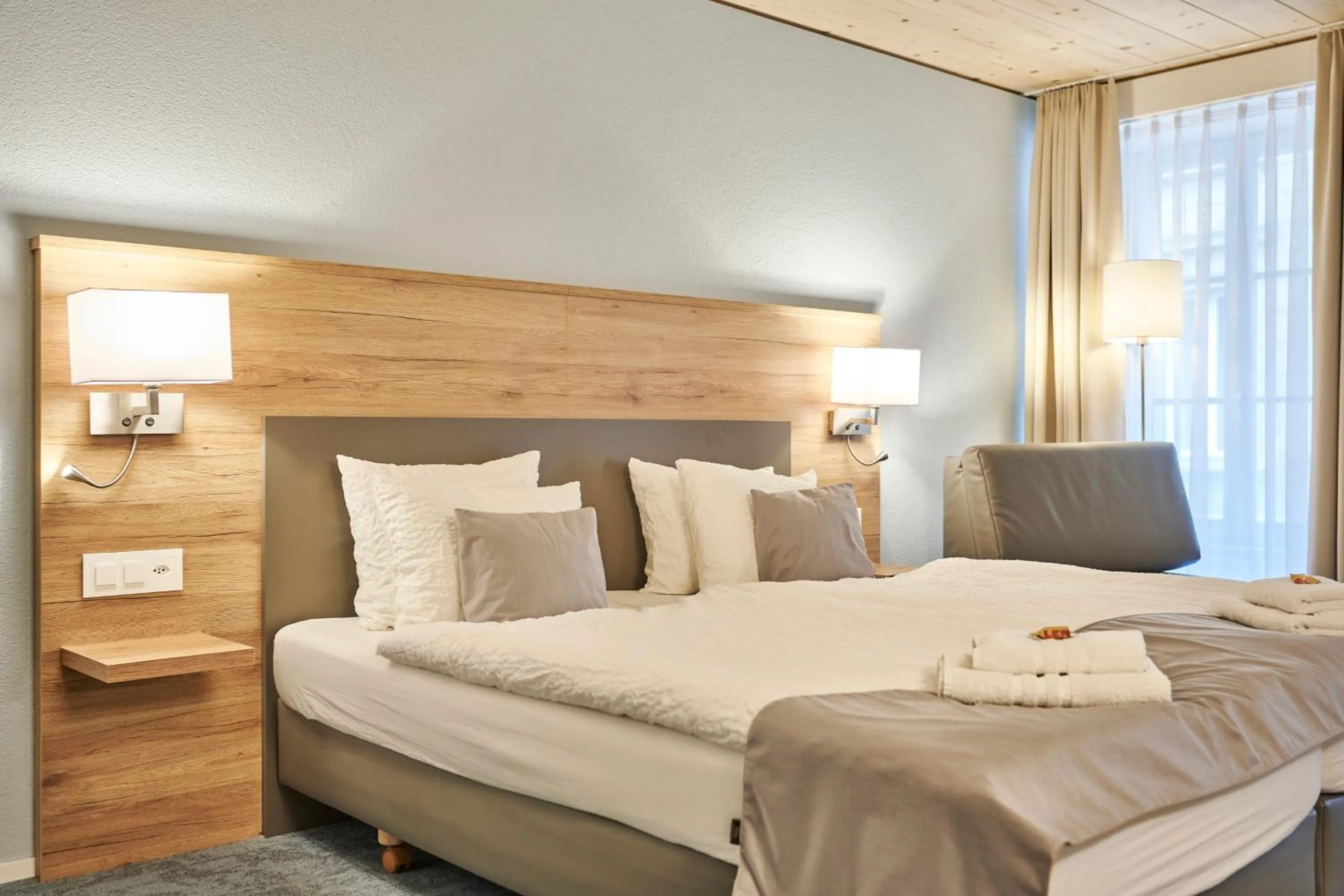 Bed in Aparthotel Krone - Self Check-In