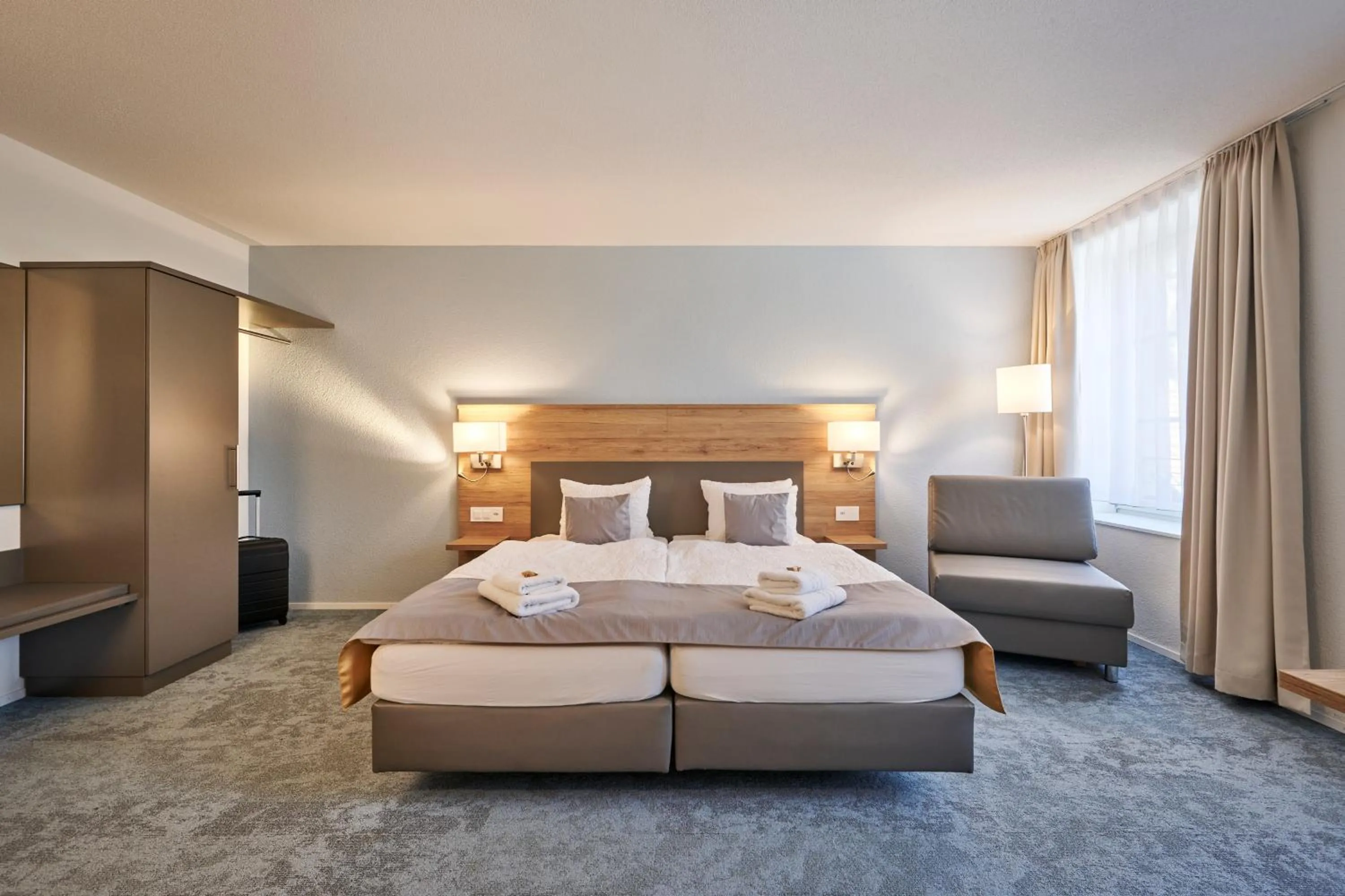 Bed in Aparthotel Krone - Self Check-In