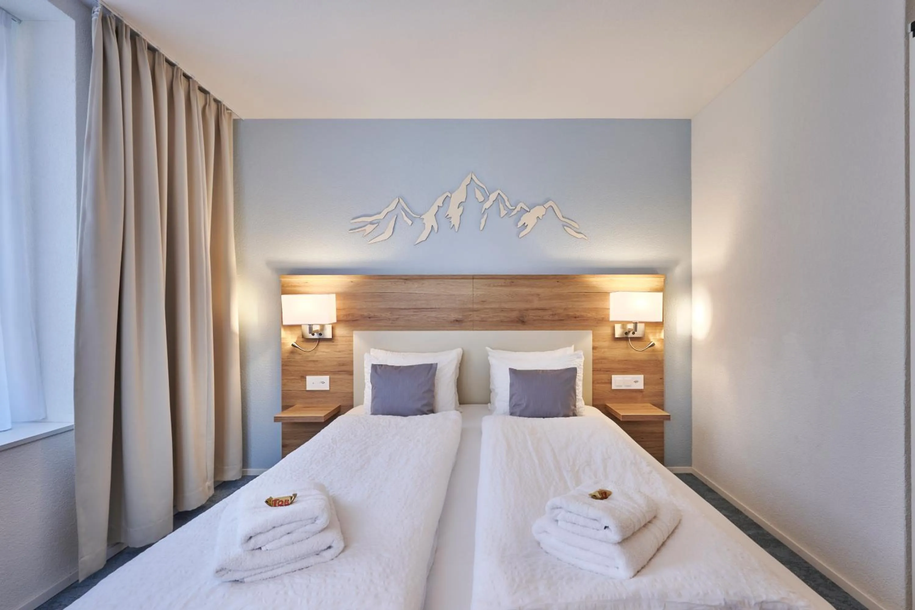 Bed in Aparthotel Krone - Self Check-In