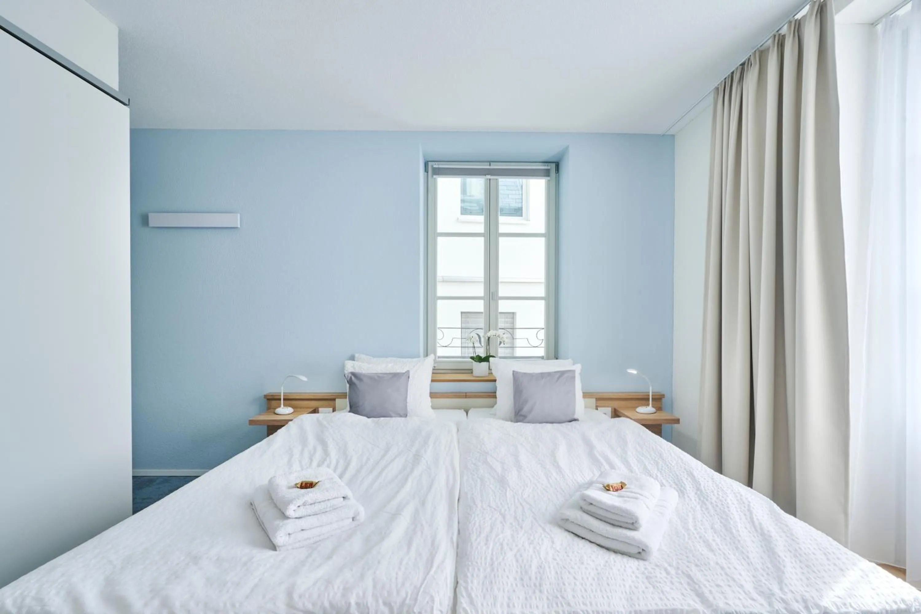 Bed in Aparthotel Krone - Self Check-In