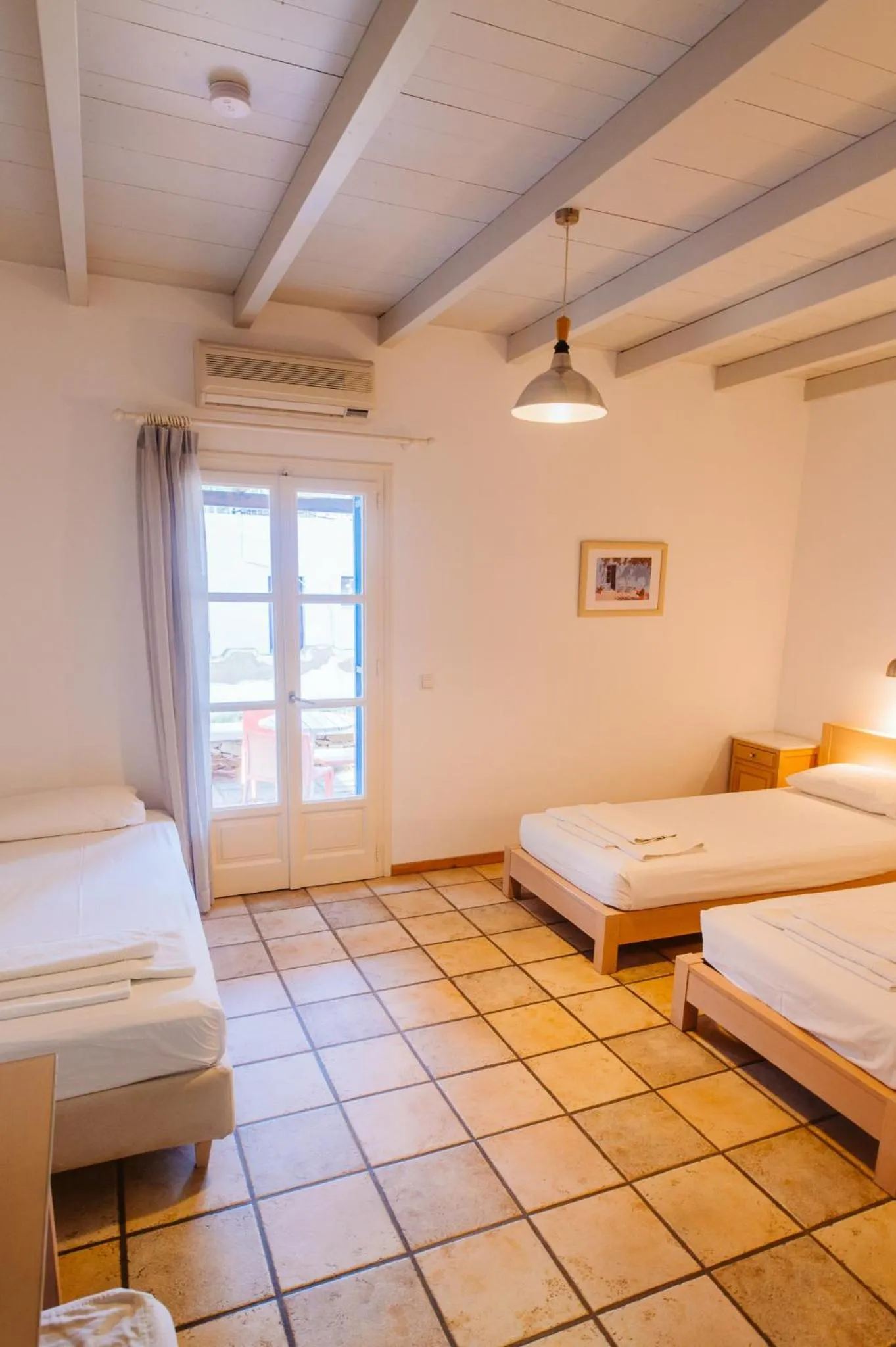 Bed in Far Out Village Hotel