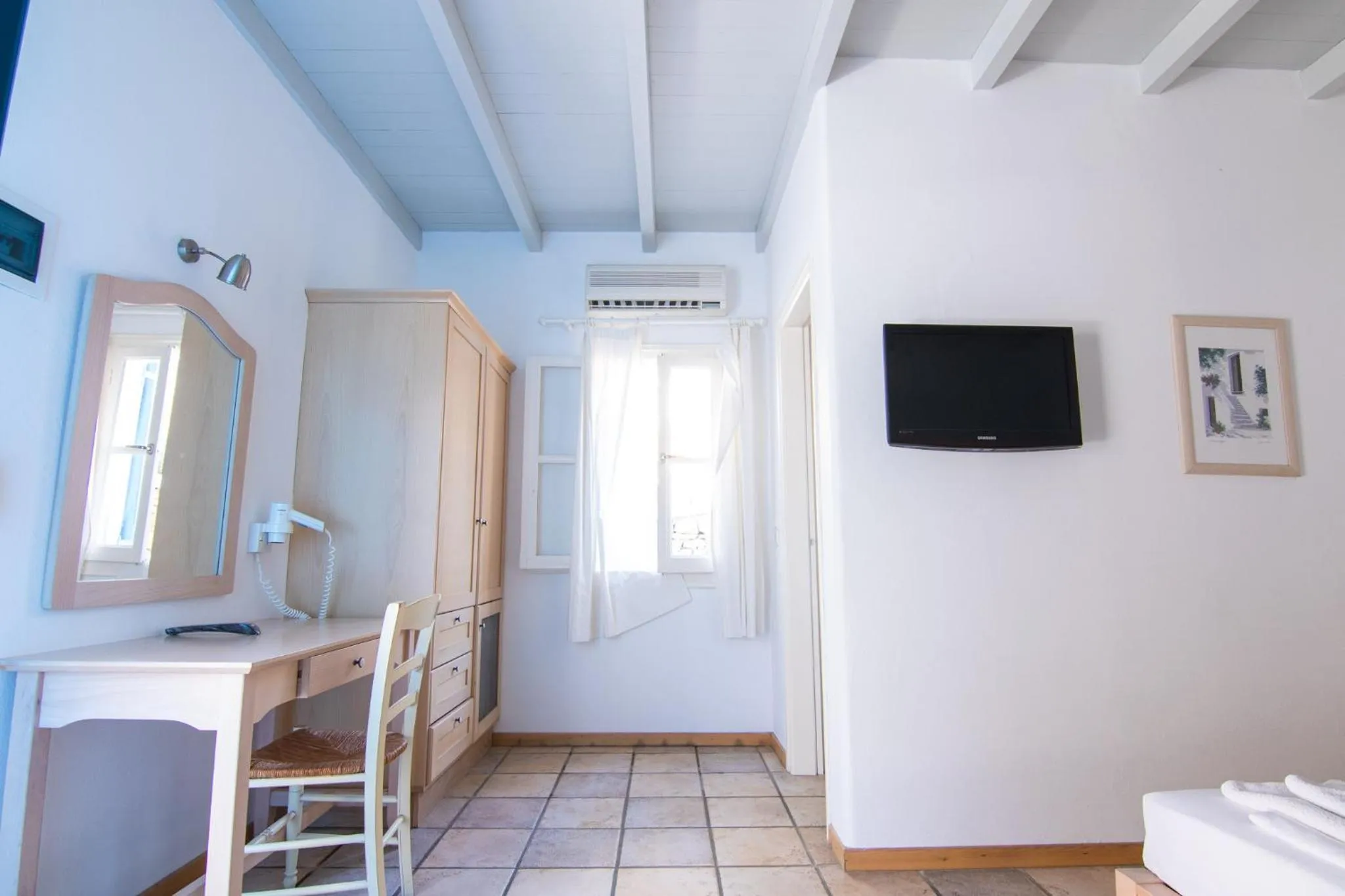 Bed in Far Out Village Hotel