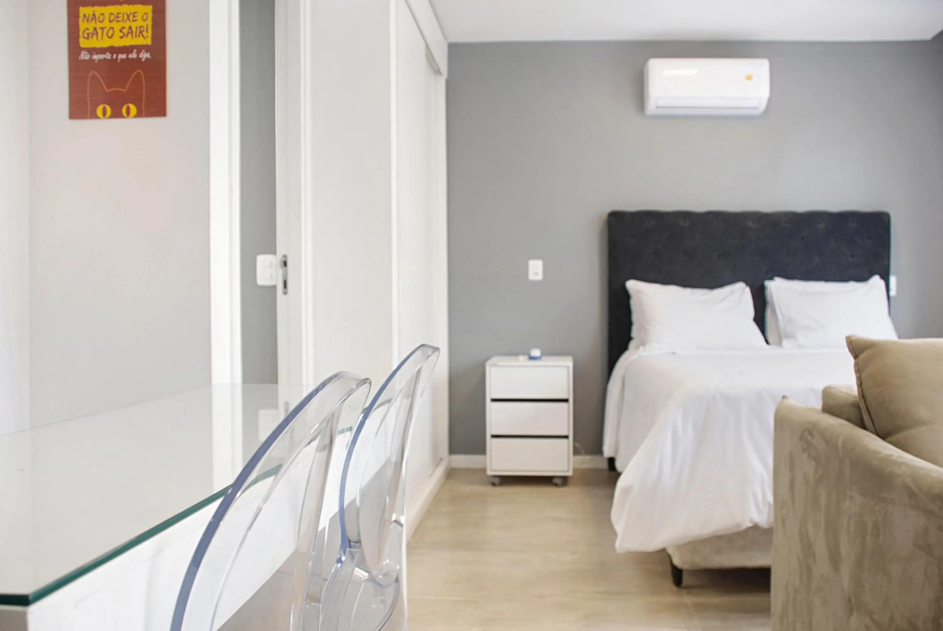 Bed in Sofisticado Hotel na Vila Olimpia