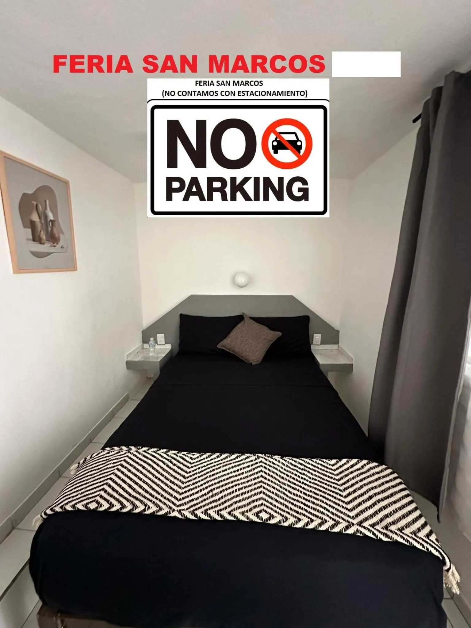 Bed in Hotel Posada Jardín Aguascalientes