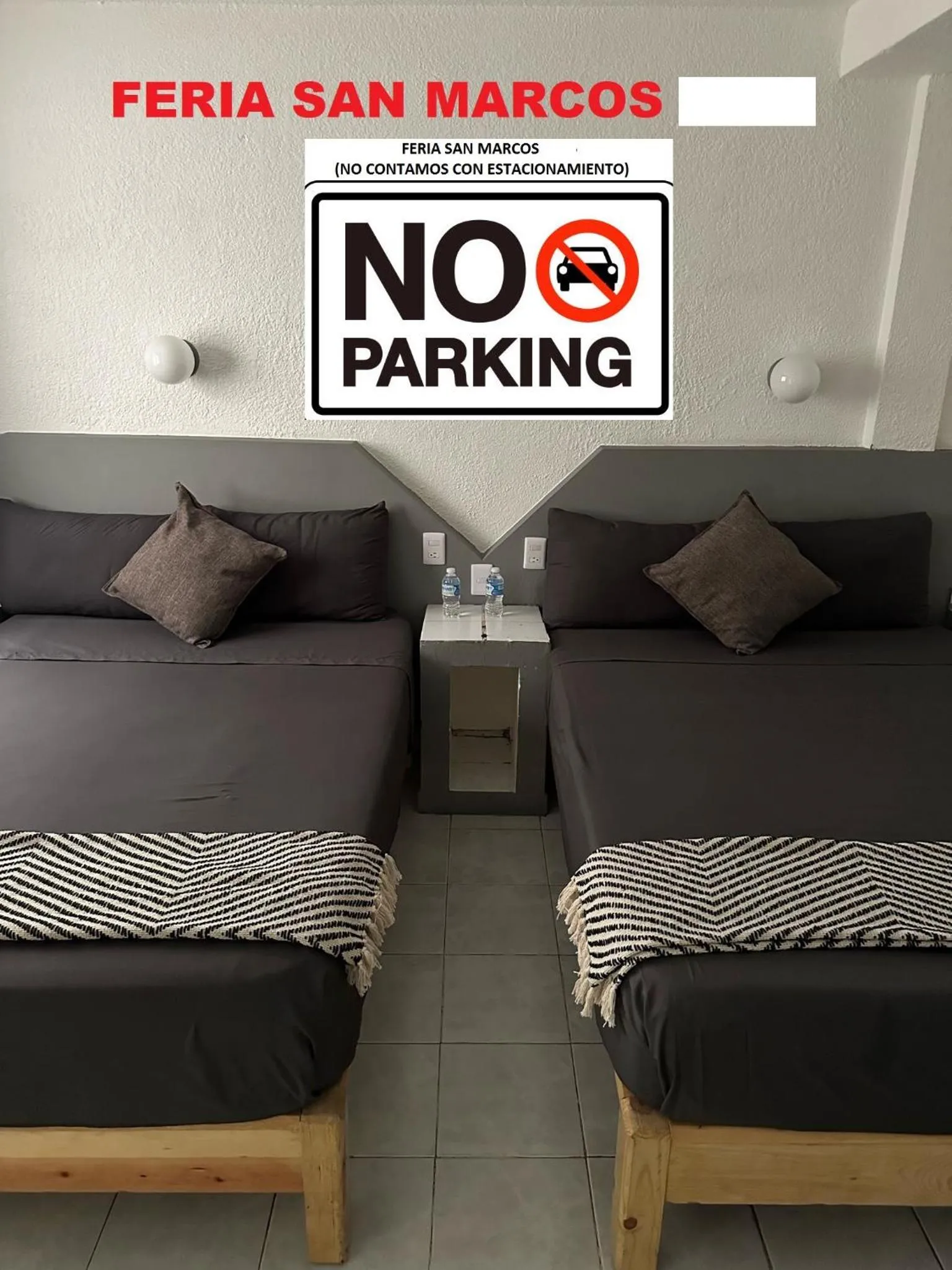 Bed in Hotel Posada Jardín Aguascalientes