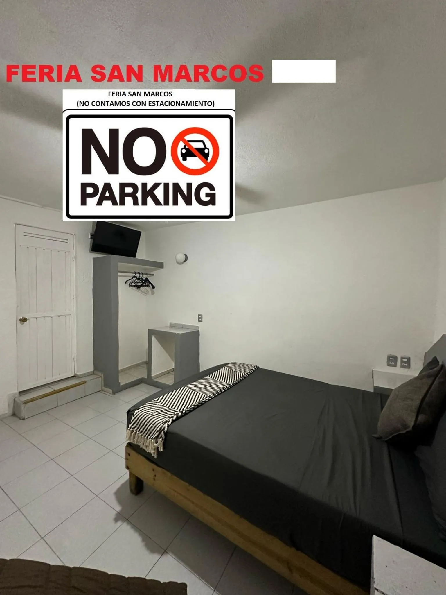 Bed in Hotel Posada Jardín Aguascalientes