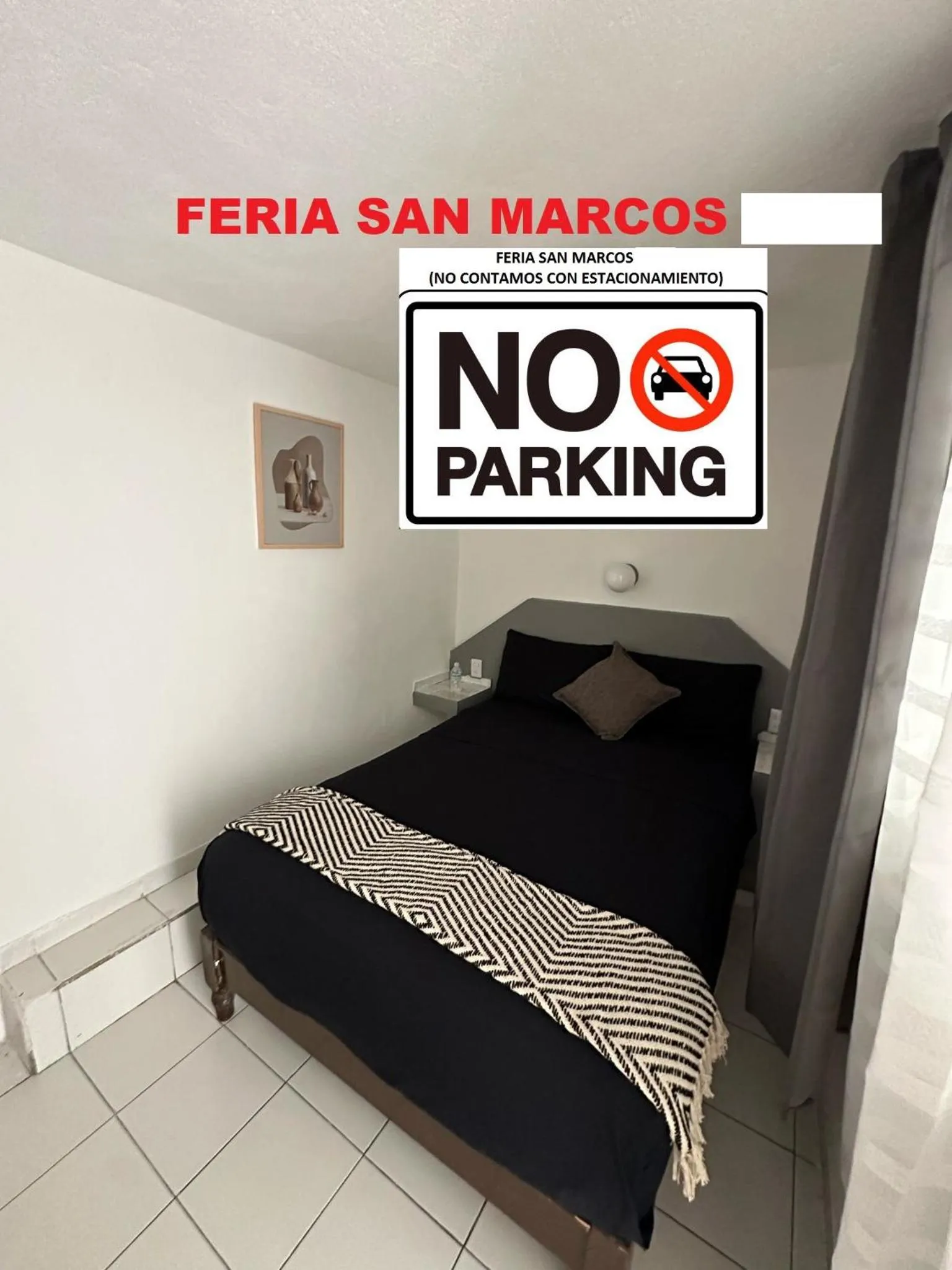 Bed in Hotel Posada Jardín Aguascalientes