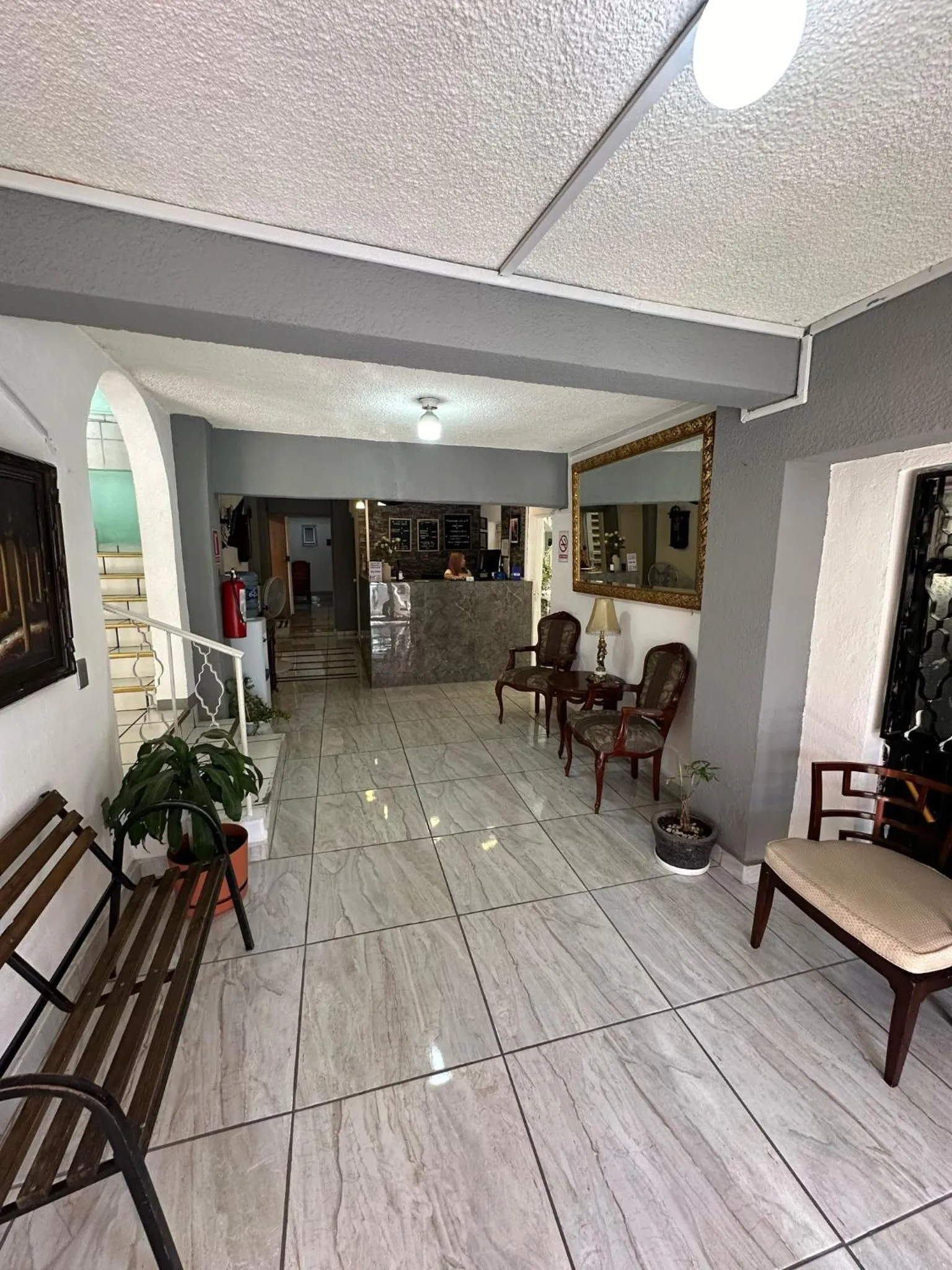 Living room in Hotel Posada Jardín Aguascalientes