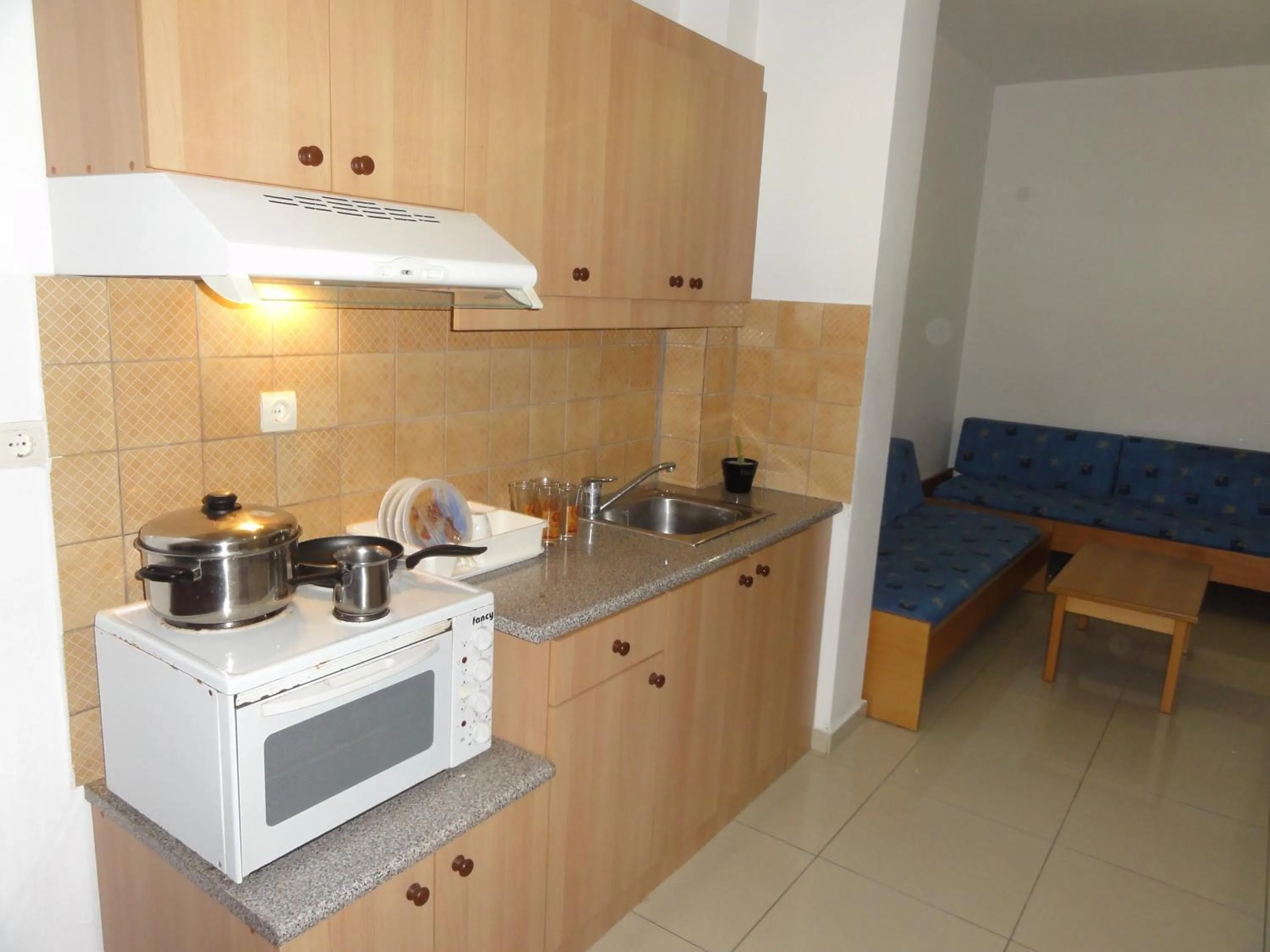 Kitchen or kitchenette in Eleni Palace