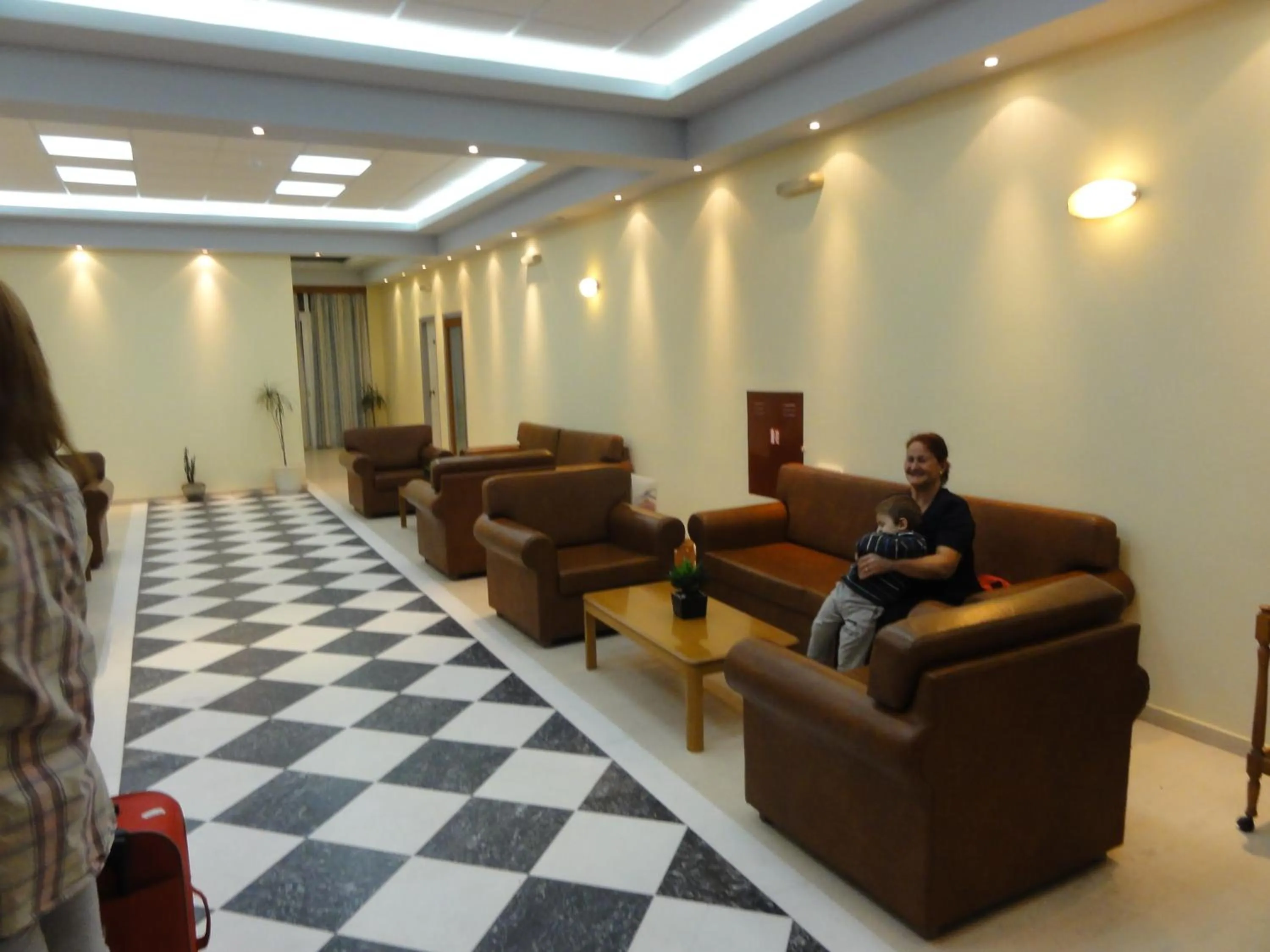 Lobby or reception in Eleni Palace
