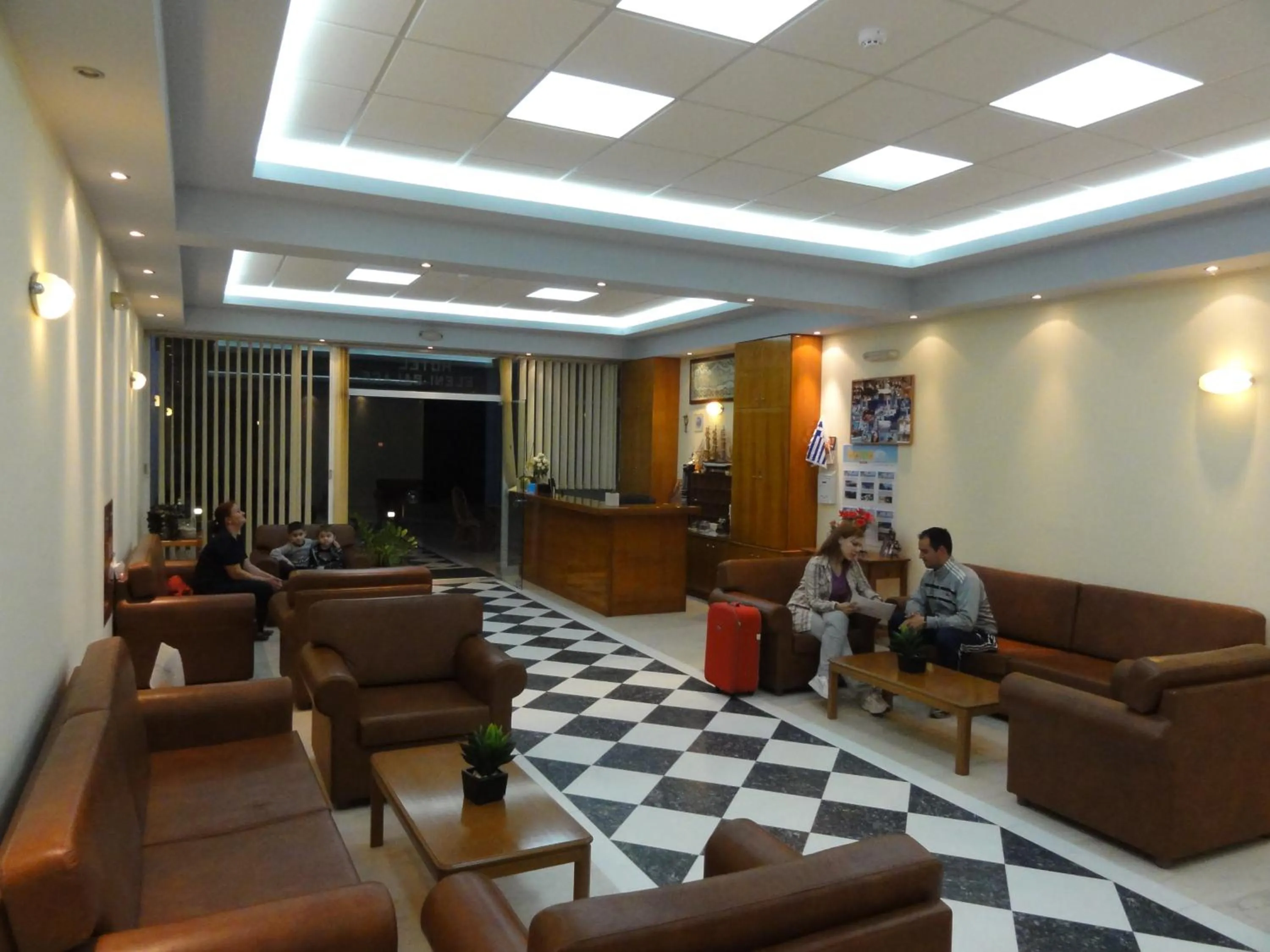 Lobby or reception in Eleni Palace