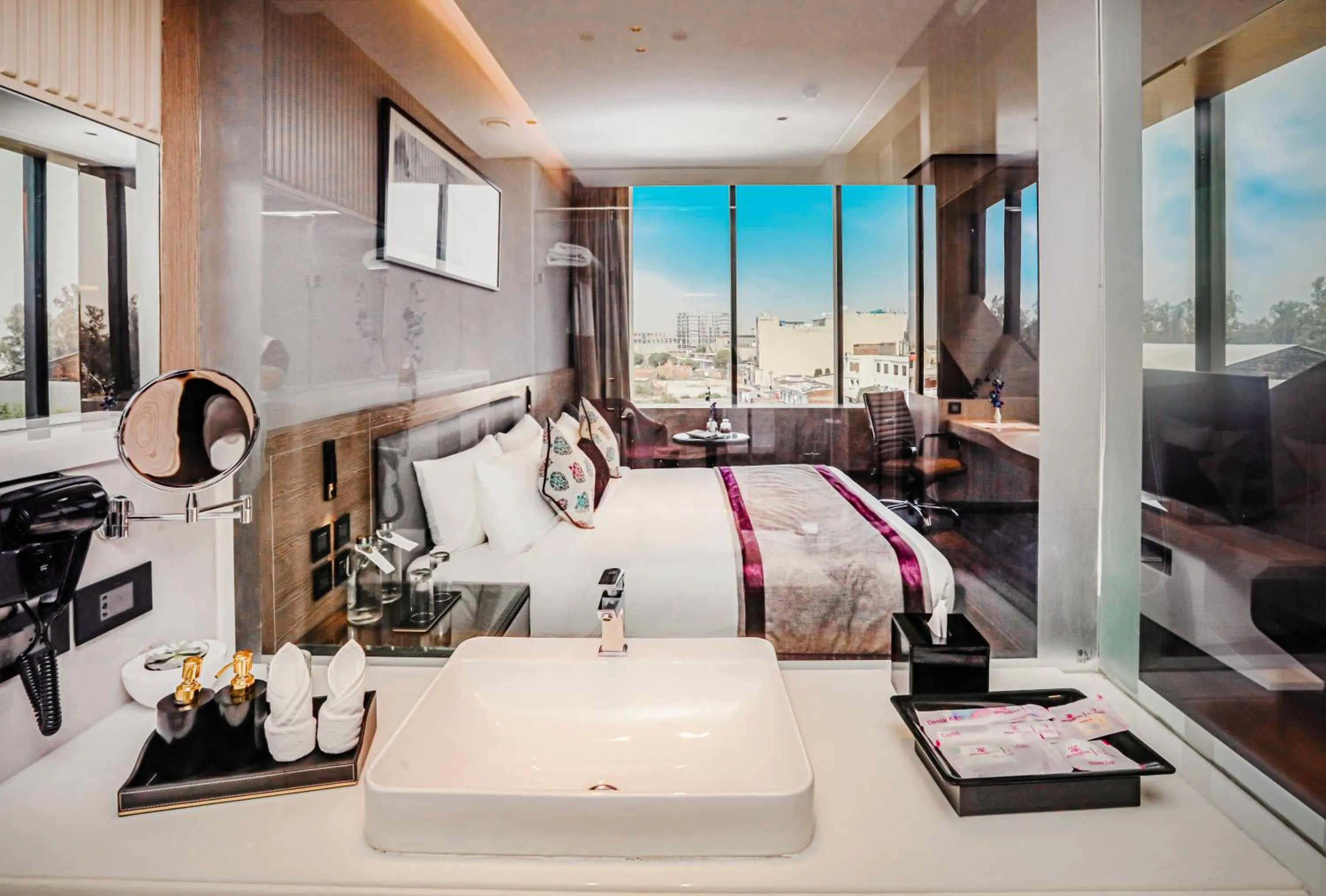 Bedroom, Bed in Regenta Place Verka Amritsar