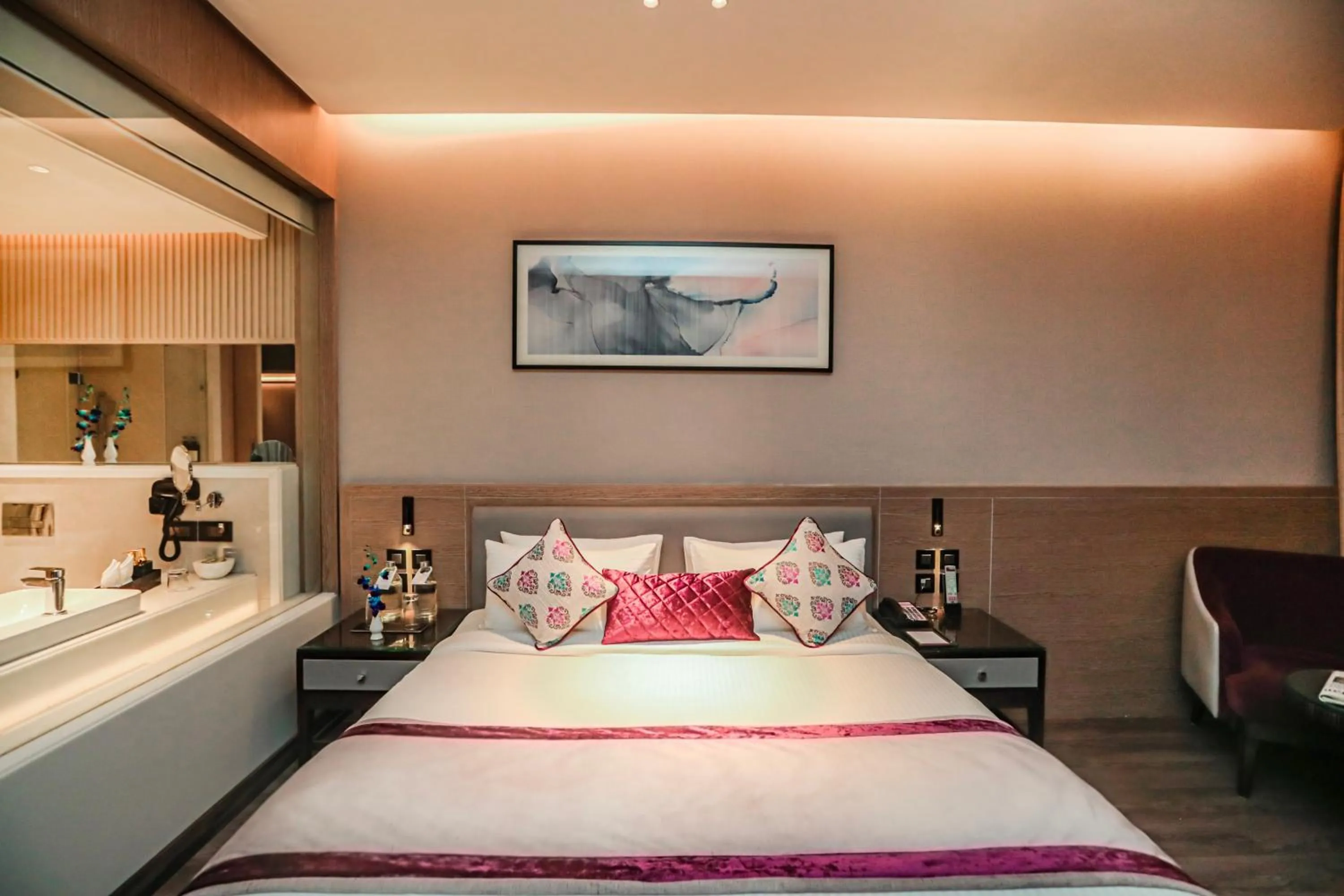 Bedroom, Bed in Regenta Place Verka Amritsar
