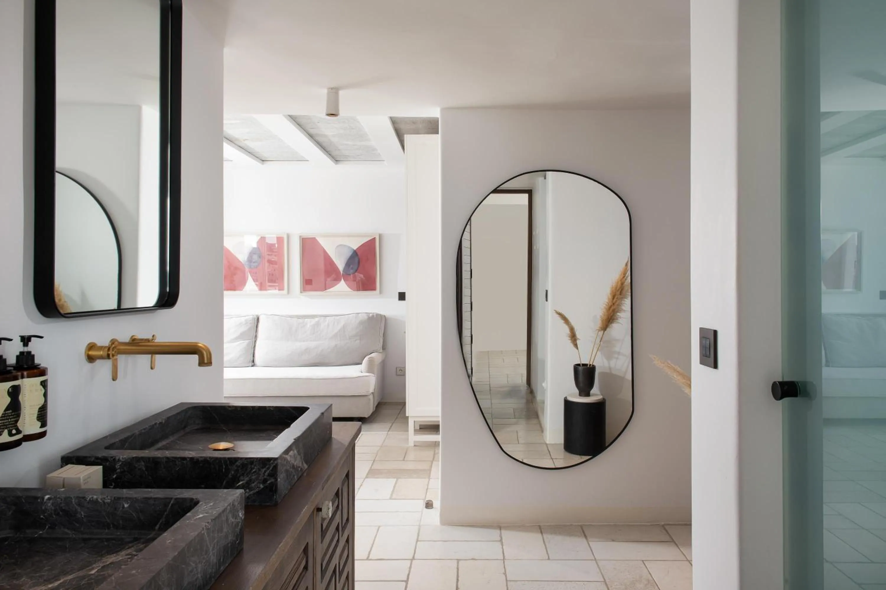 Bathroom in Porto Mykonos