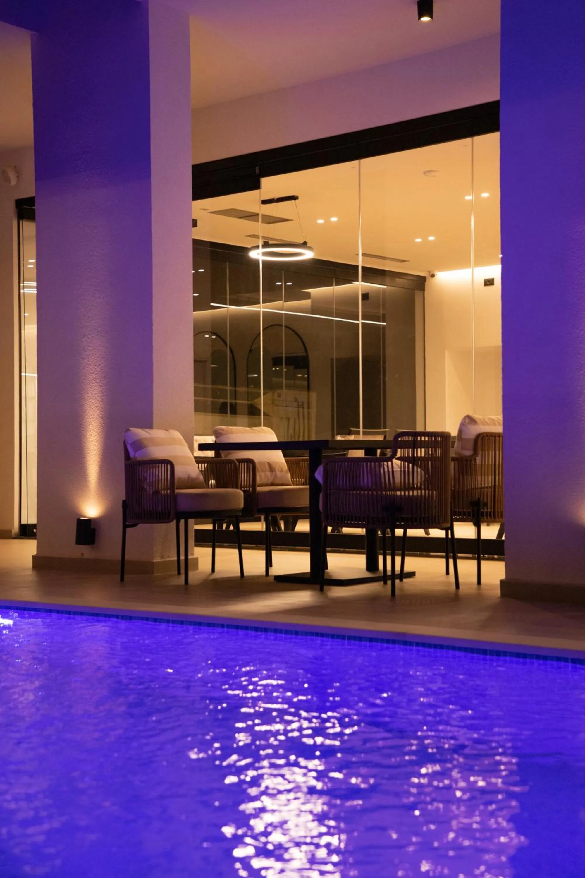 Pool view in Colosseum Hotel