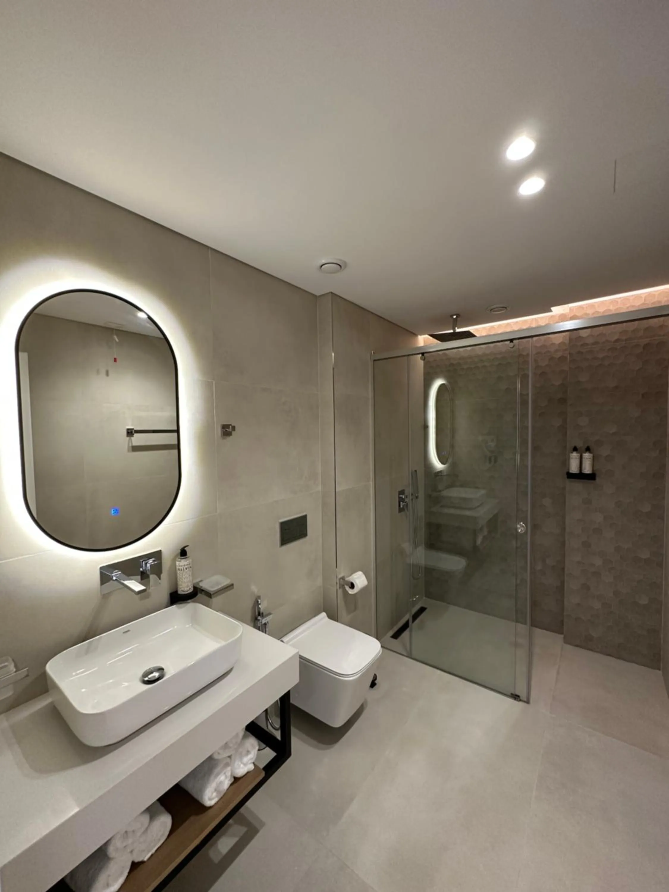 Toilet in Colosseum Hotel