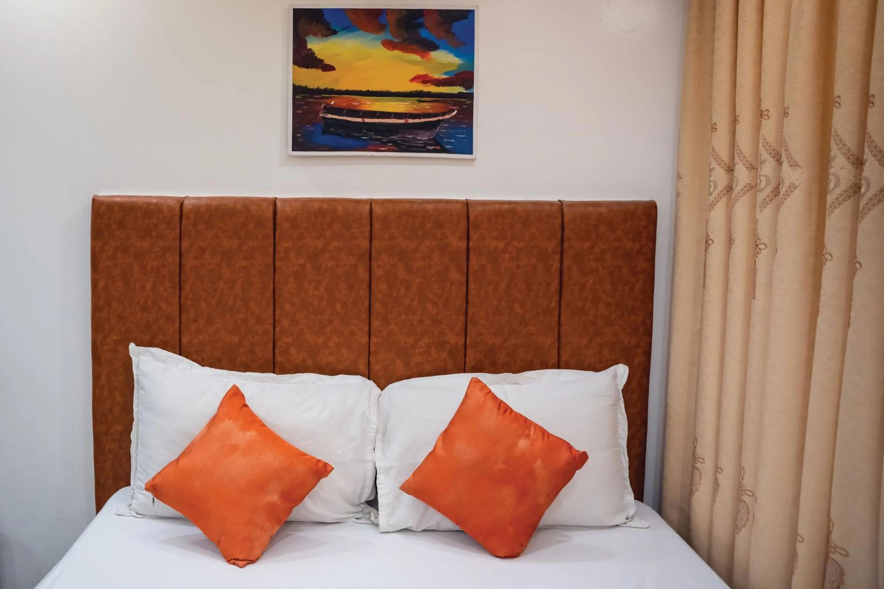 Bed in Hotel The Al Aqsa