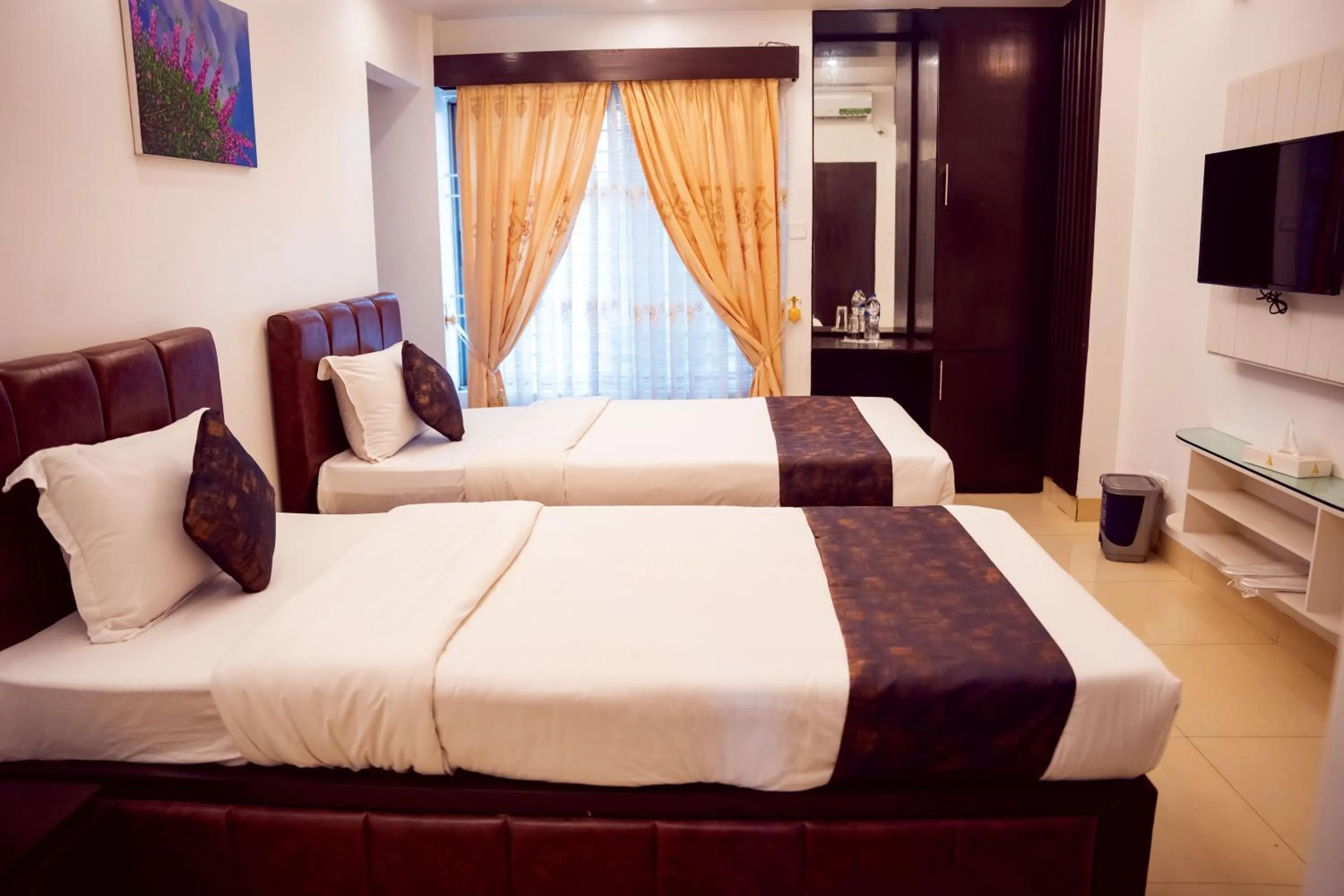 Bed in Hotel The Al Aqsa