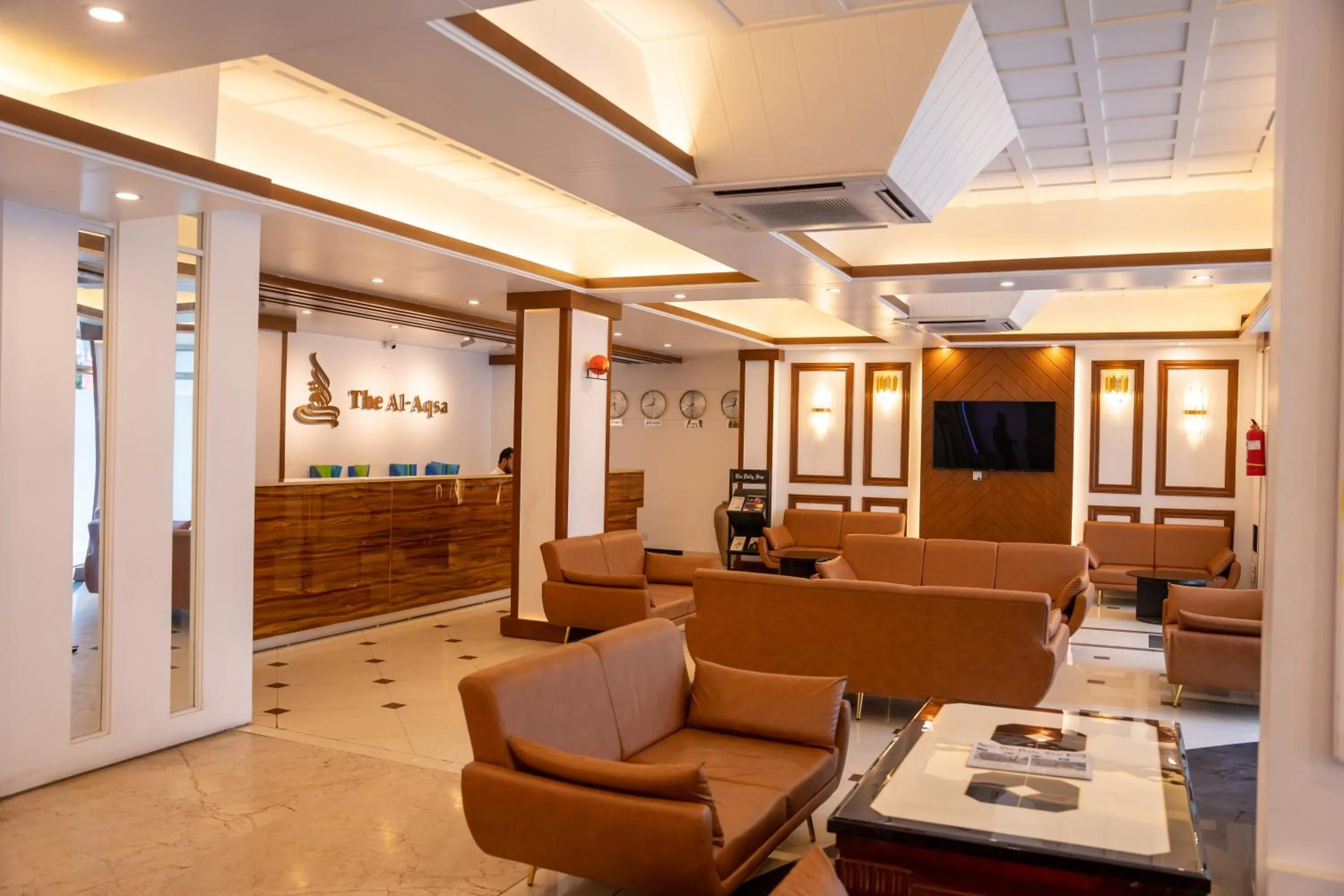 Lobby or reception in Hotel The Al Aqsa