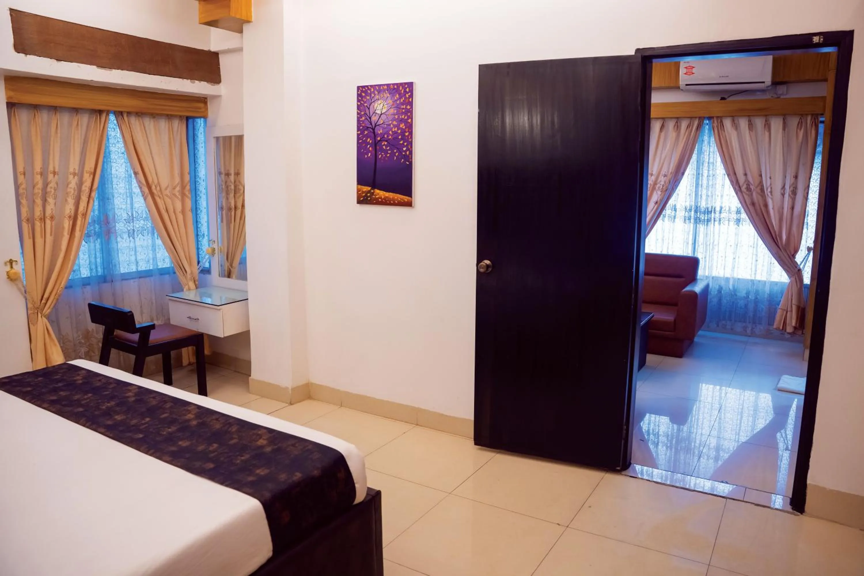 Bed in Hotel The Al Aqsa