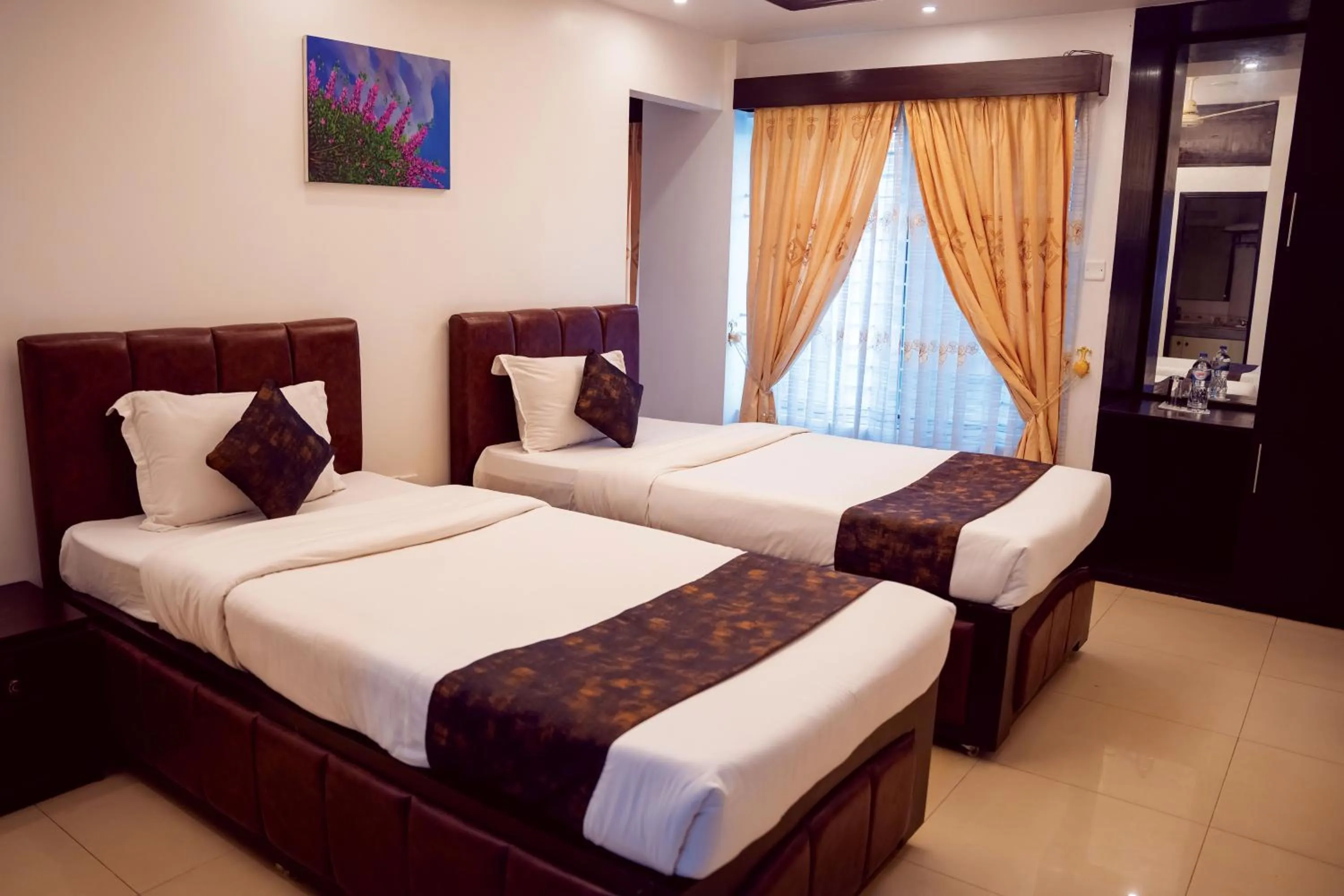 Bed in Hotel The Al Aqsa