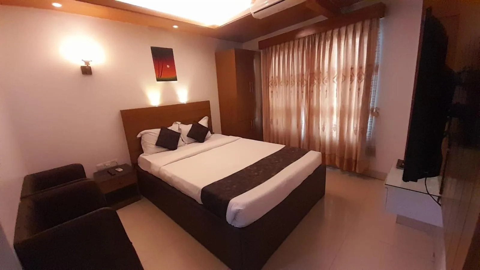 Bed in Hotel The Al Aqsa