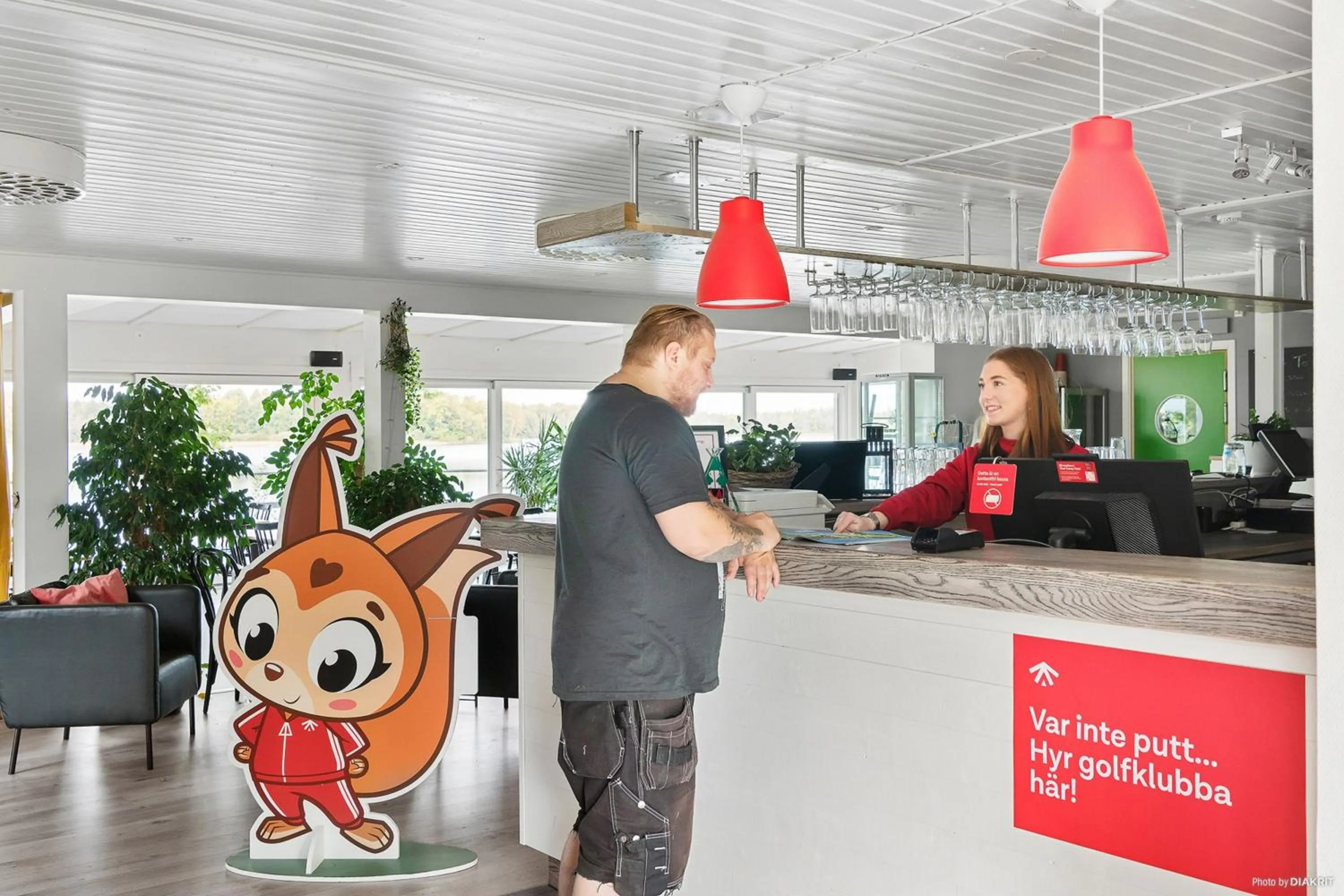 Lobby or reception in First Camp Sjöstugan - Älmhult