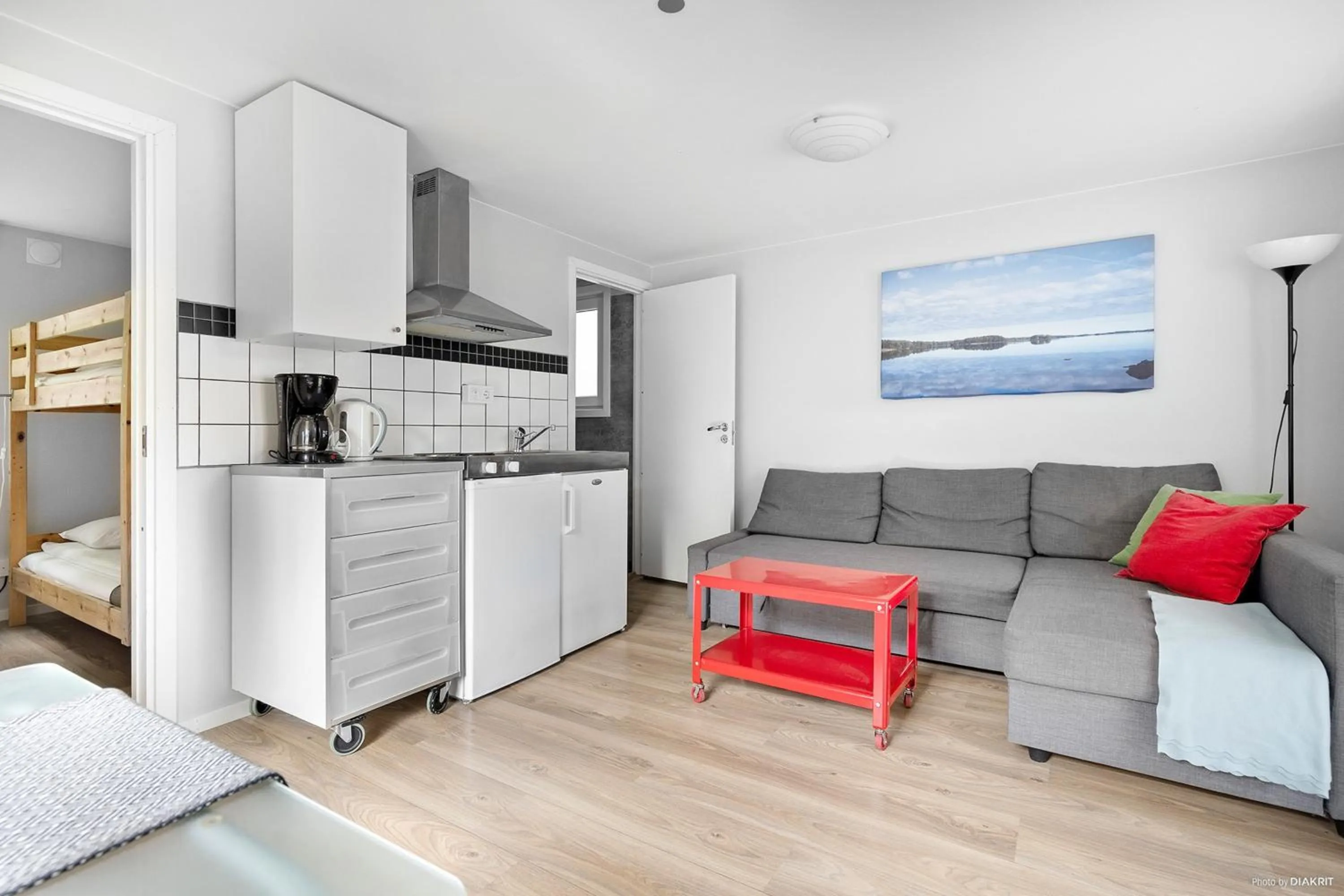 Kitchen or kitchenette in First Camp Sjöstugan - Älmhult