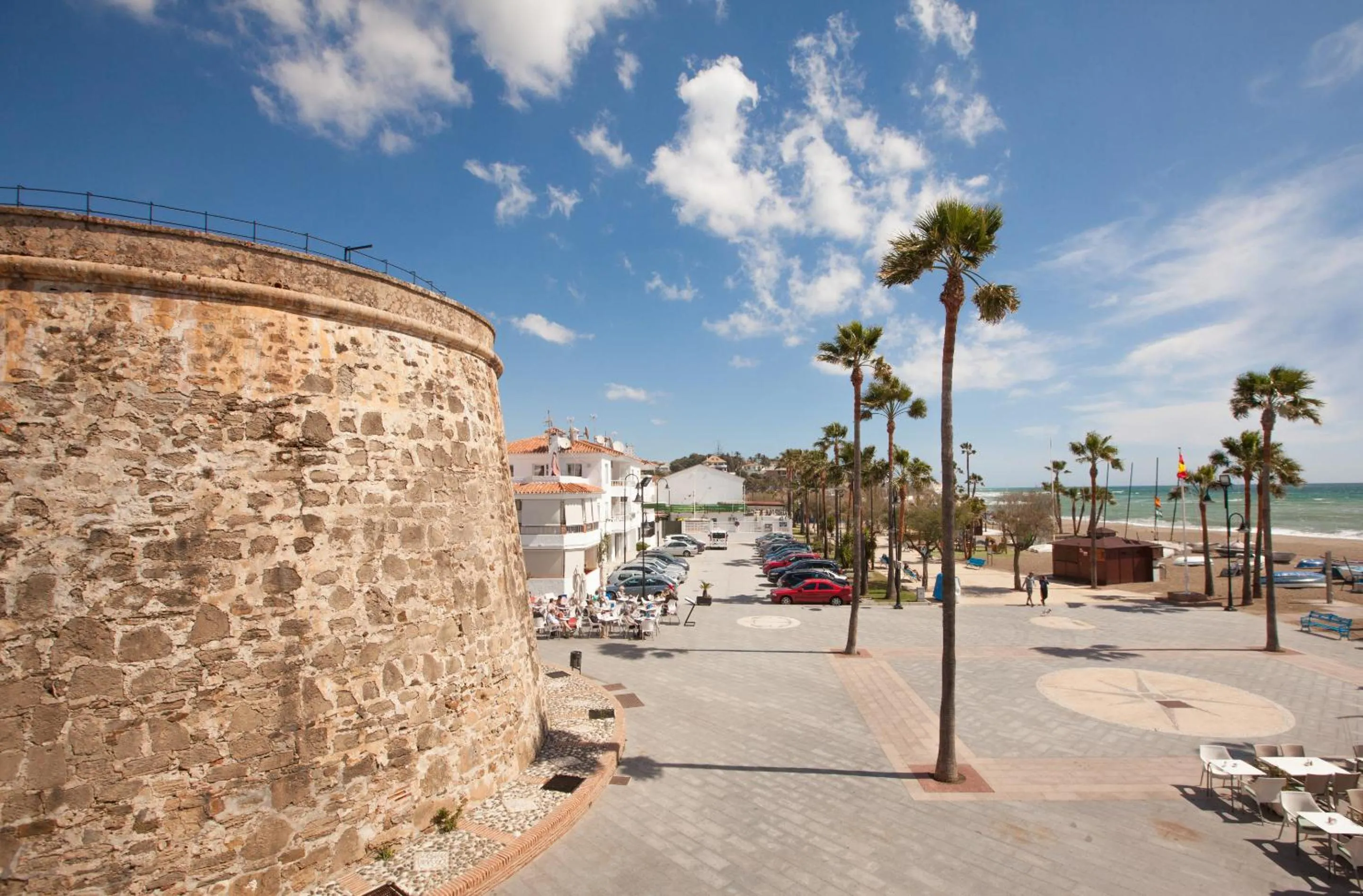 Property building in Sea Front Apartment in La Cala de Mijas