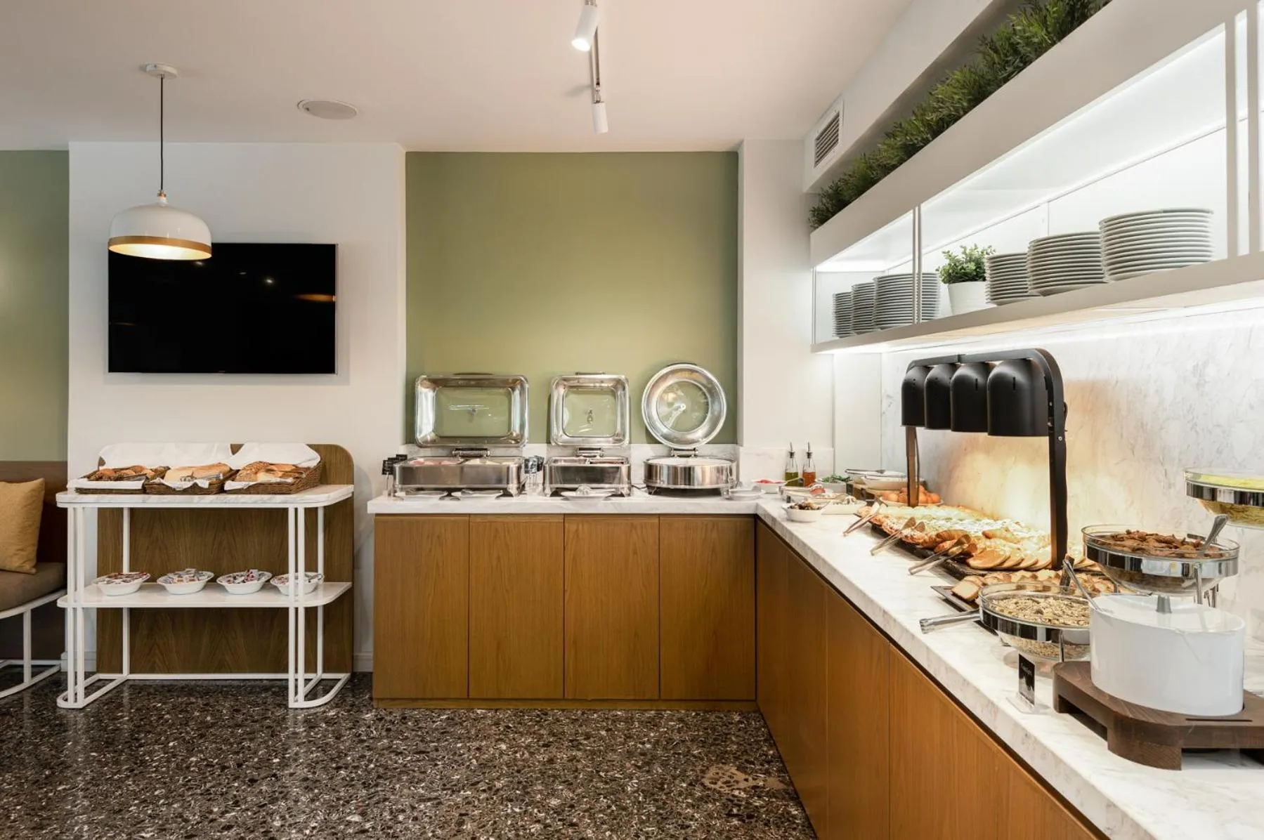 Buffet breakfast in Park Hotel