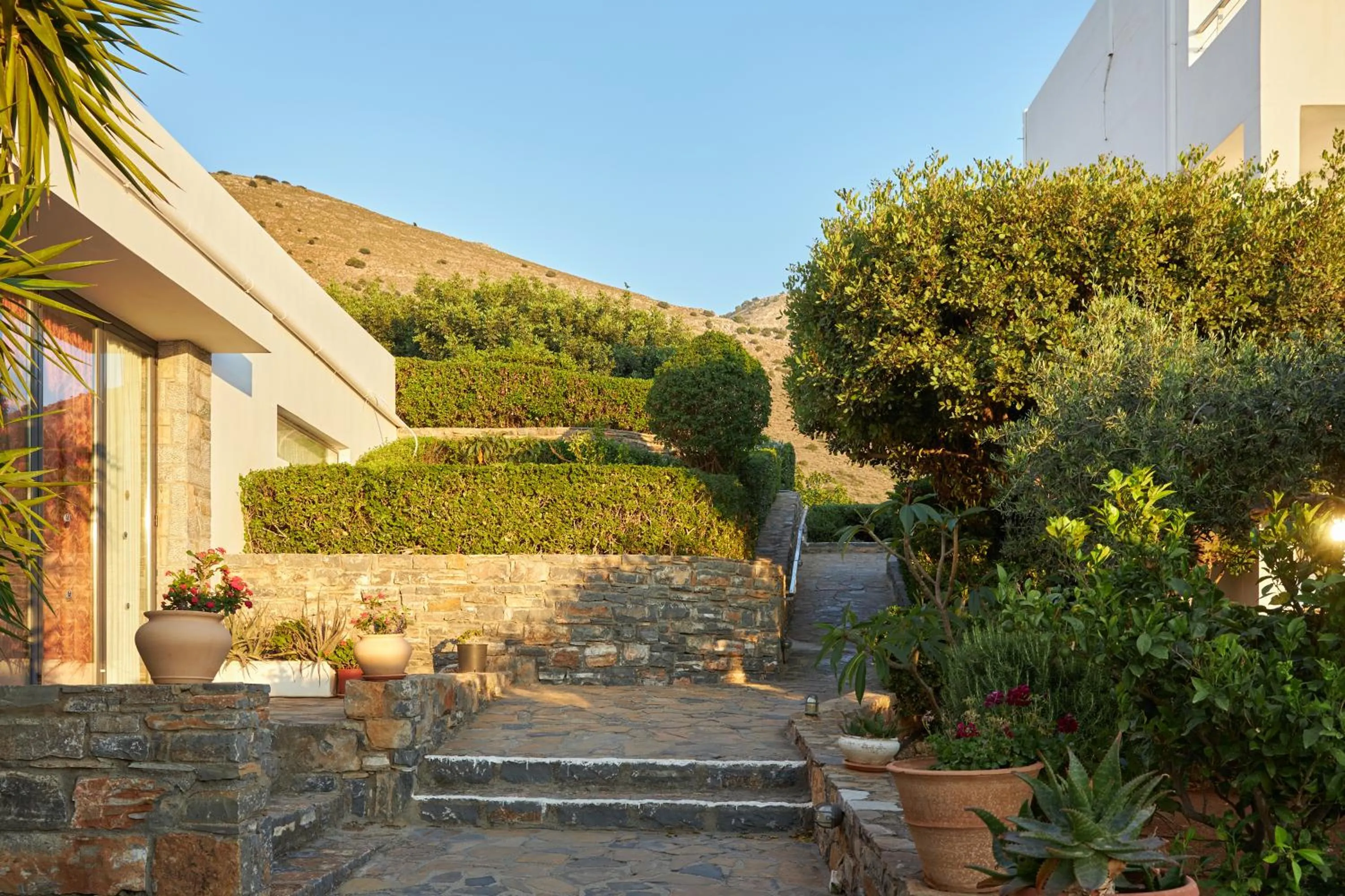 Property building in Elounda Ilion Hotel Bungalows