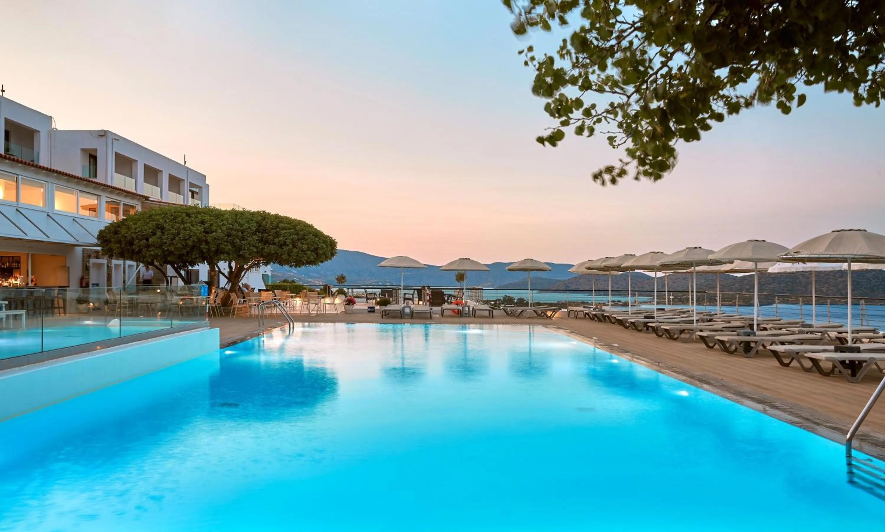 Swimming Pool in Elounda Ilion Hotel Bungalows