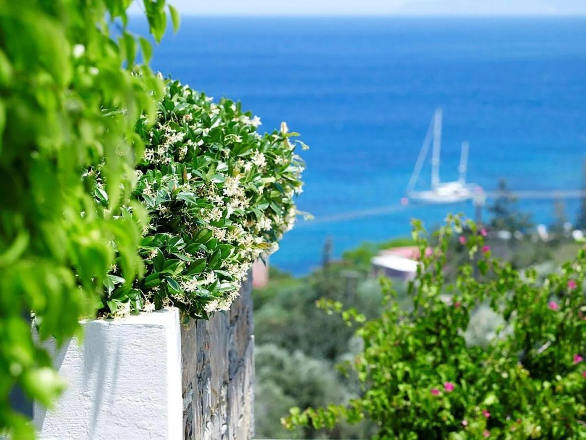 Sea View in Elounda Ilion Hotel Bungalows