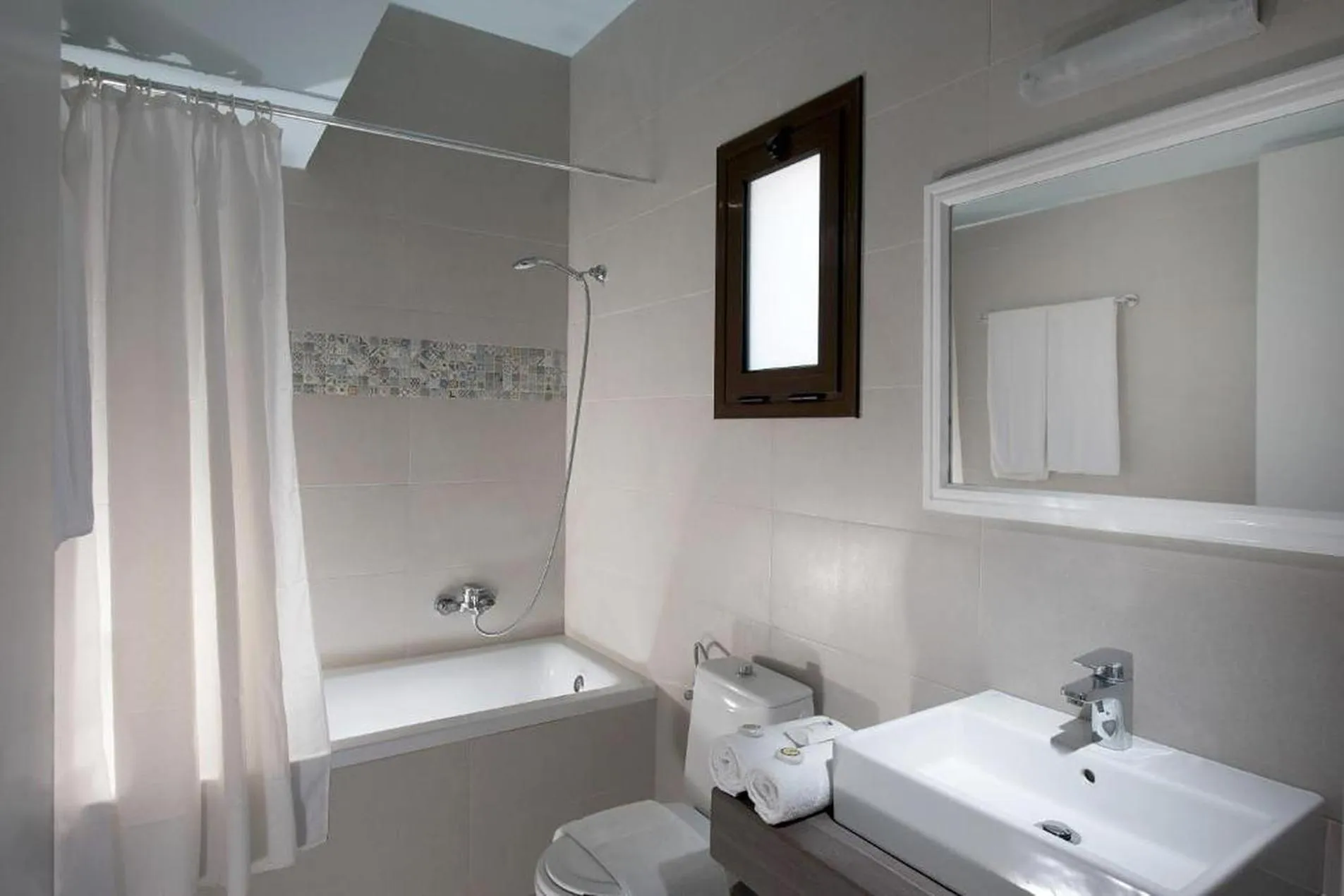 Bath, Bathroom in Elounda Ilion Hotel Bungalows