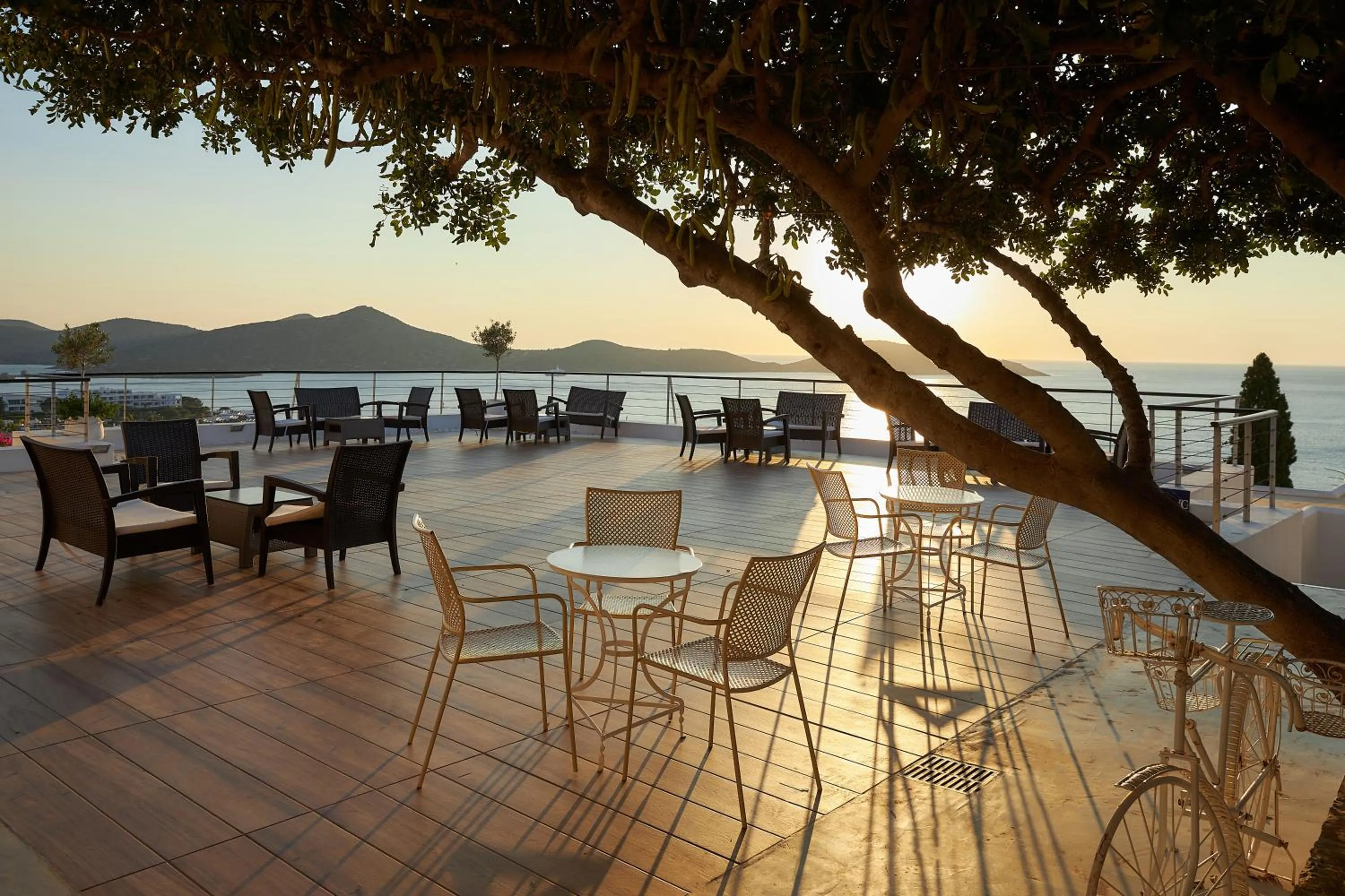 View (from property/room), Restaurant/Places to Eat in Elounda Ilion Hotel Bungalows