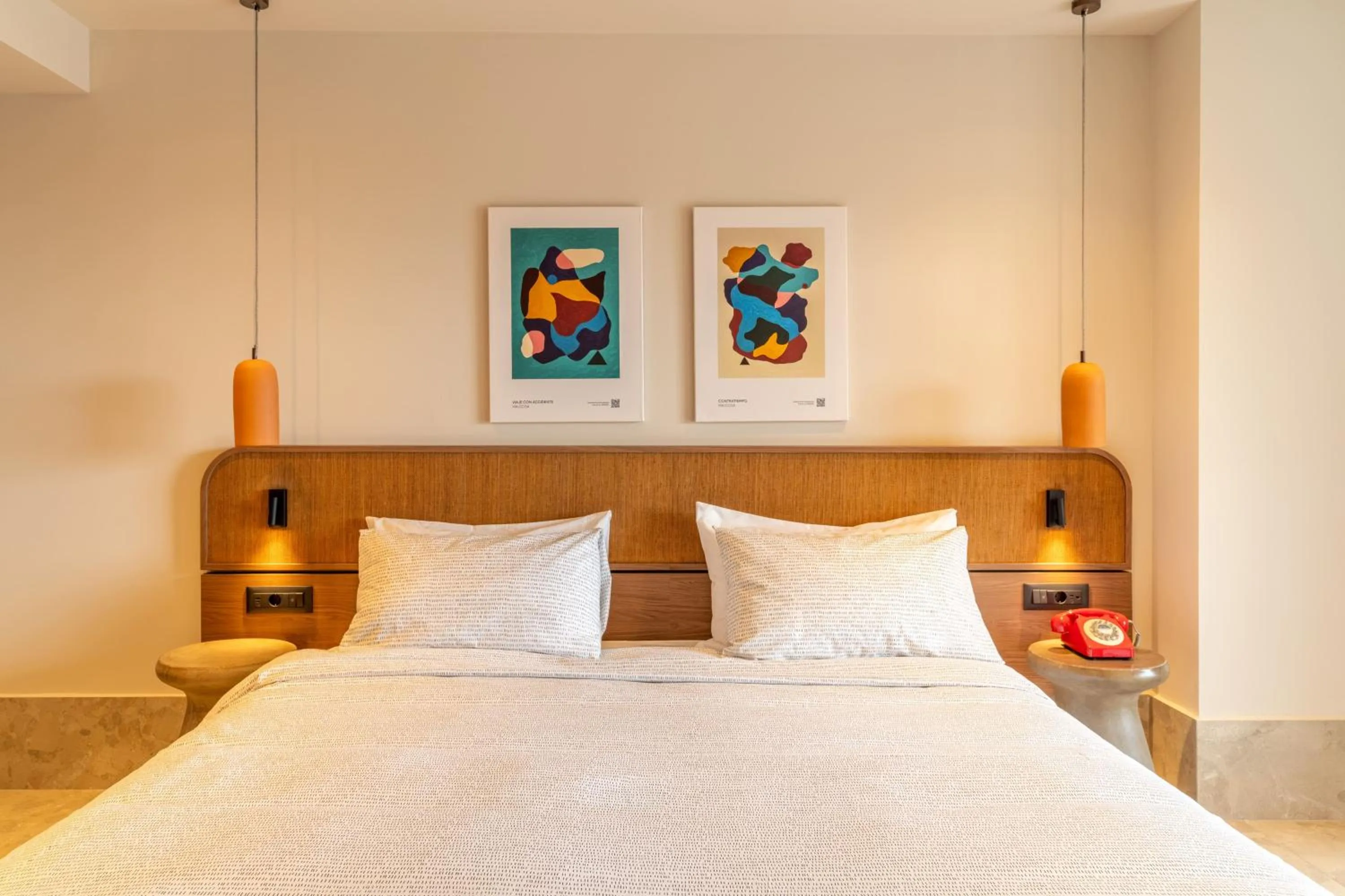 Bed in INNSiDE Elounda