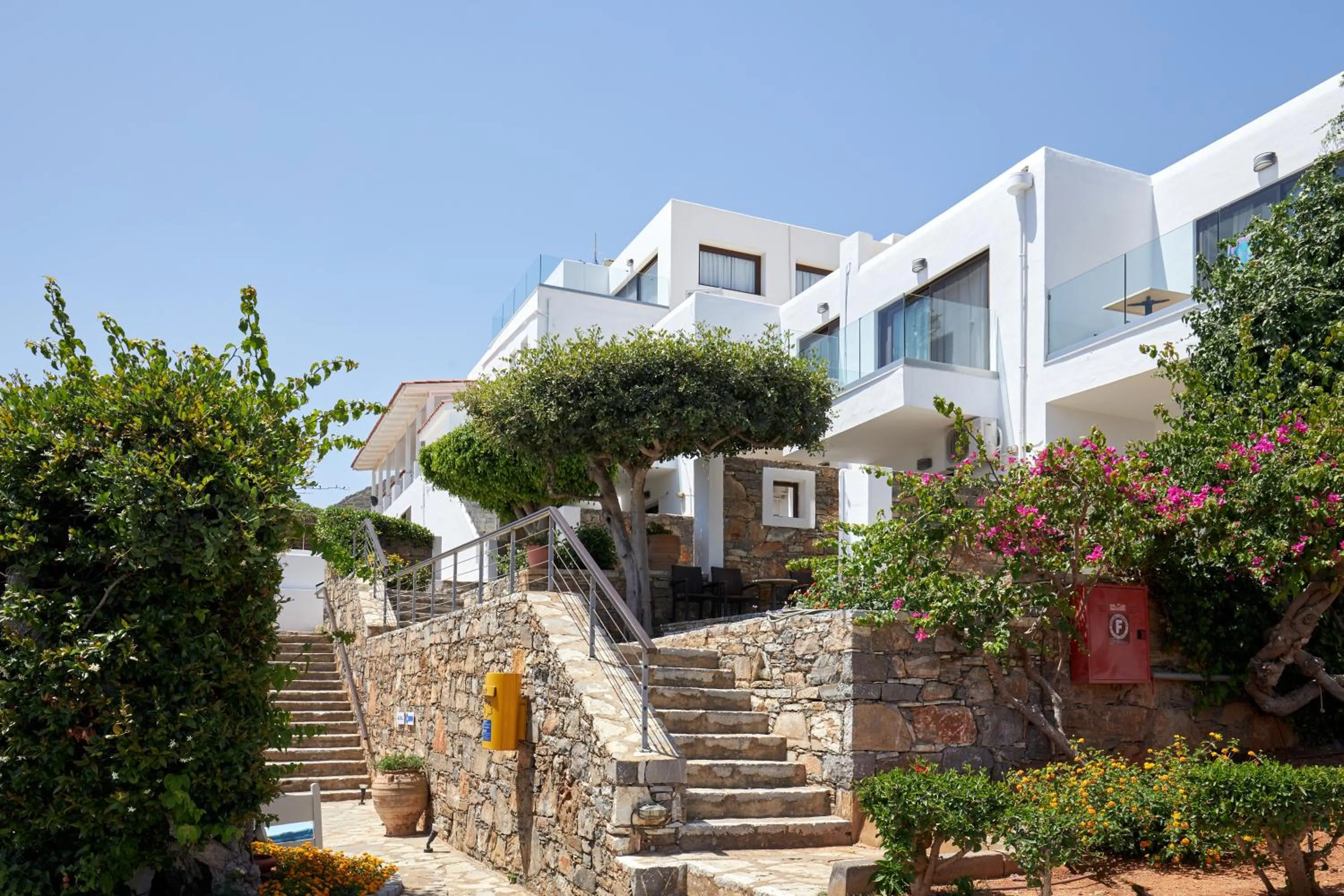 Property Building in Elounda Ilion Hotel Bungalows