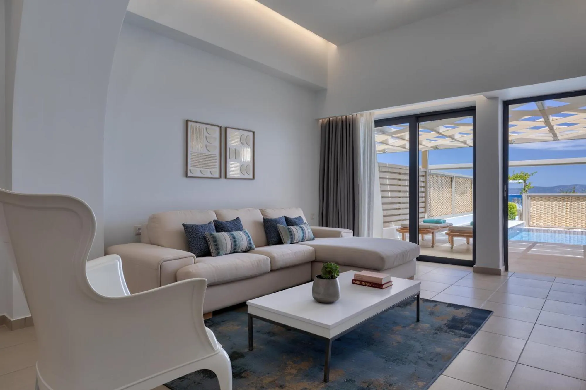 Seating area in Oceanis Beach & Spa Resort