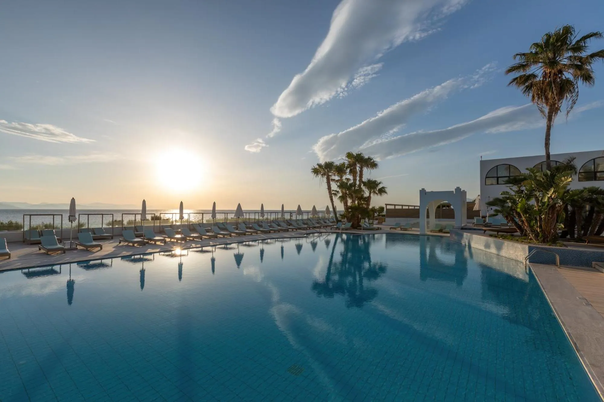 Swimming pool in Oceanis Beach & Spa Resort