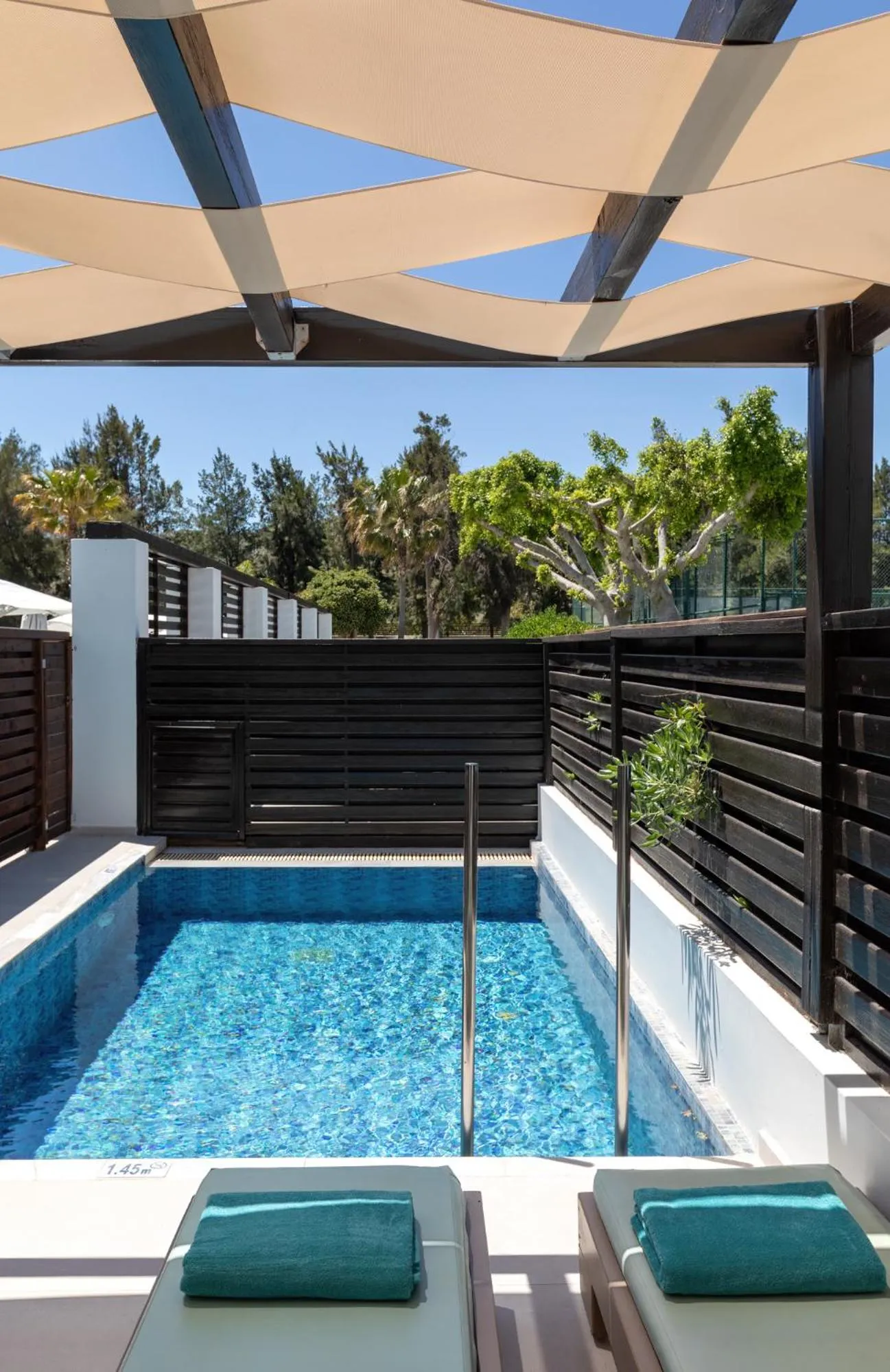 Garden view in Oceanis Beach & Spa Resort