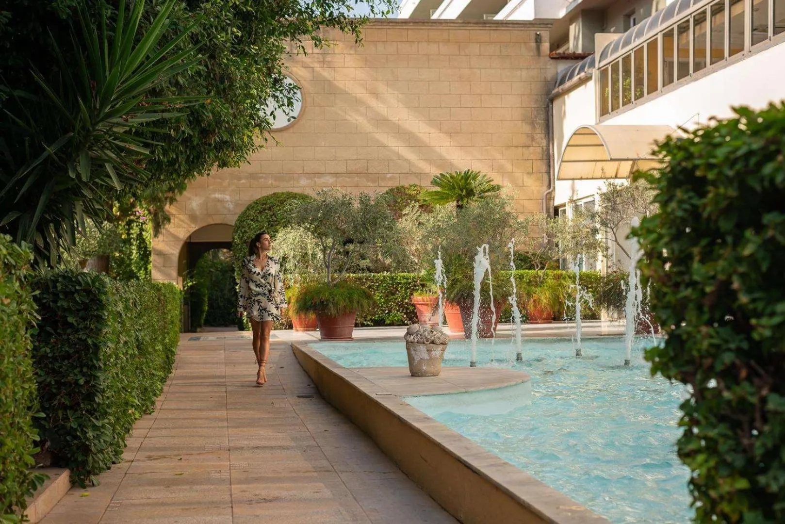 Property building in Dionysos Hotel