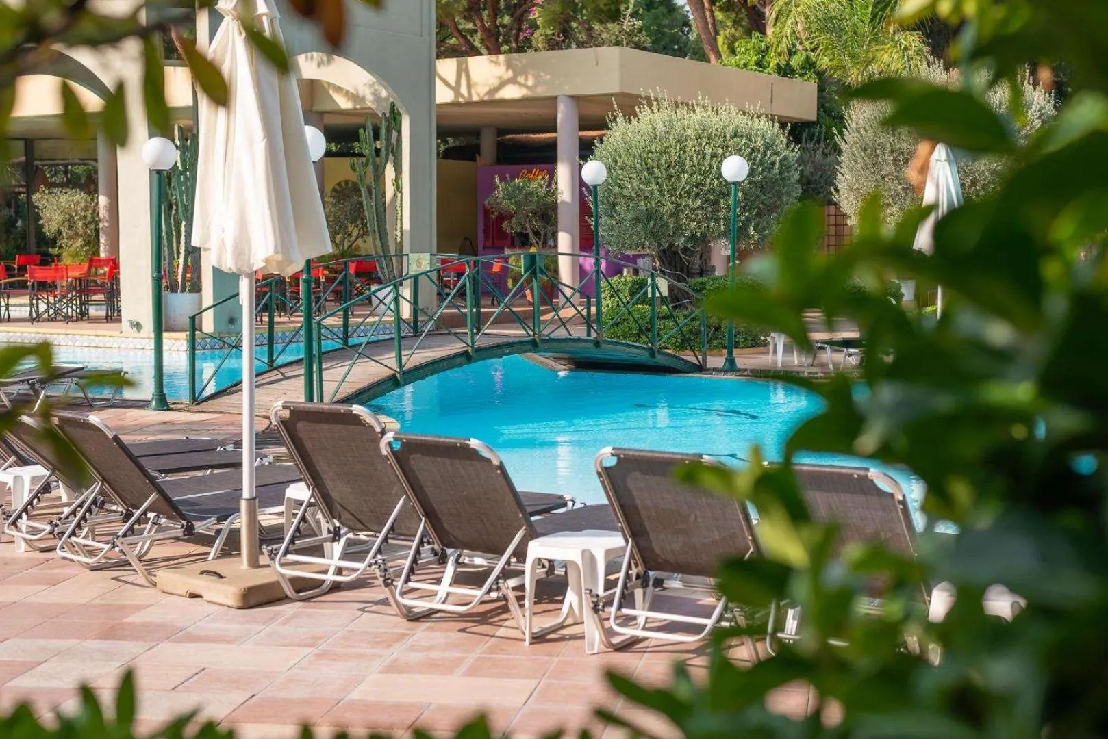 Swimming pool in Dionysos Hotel