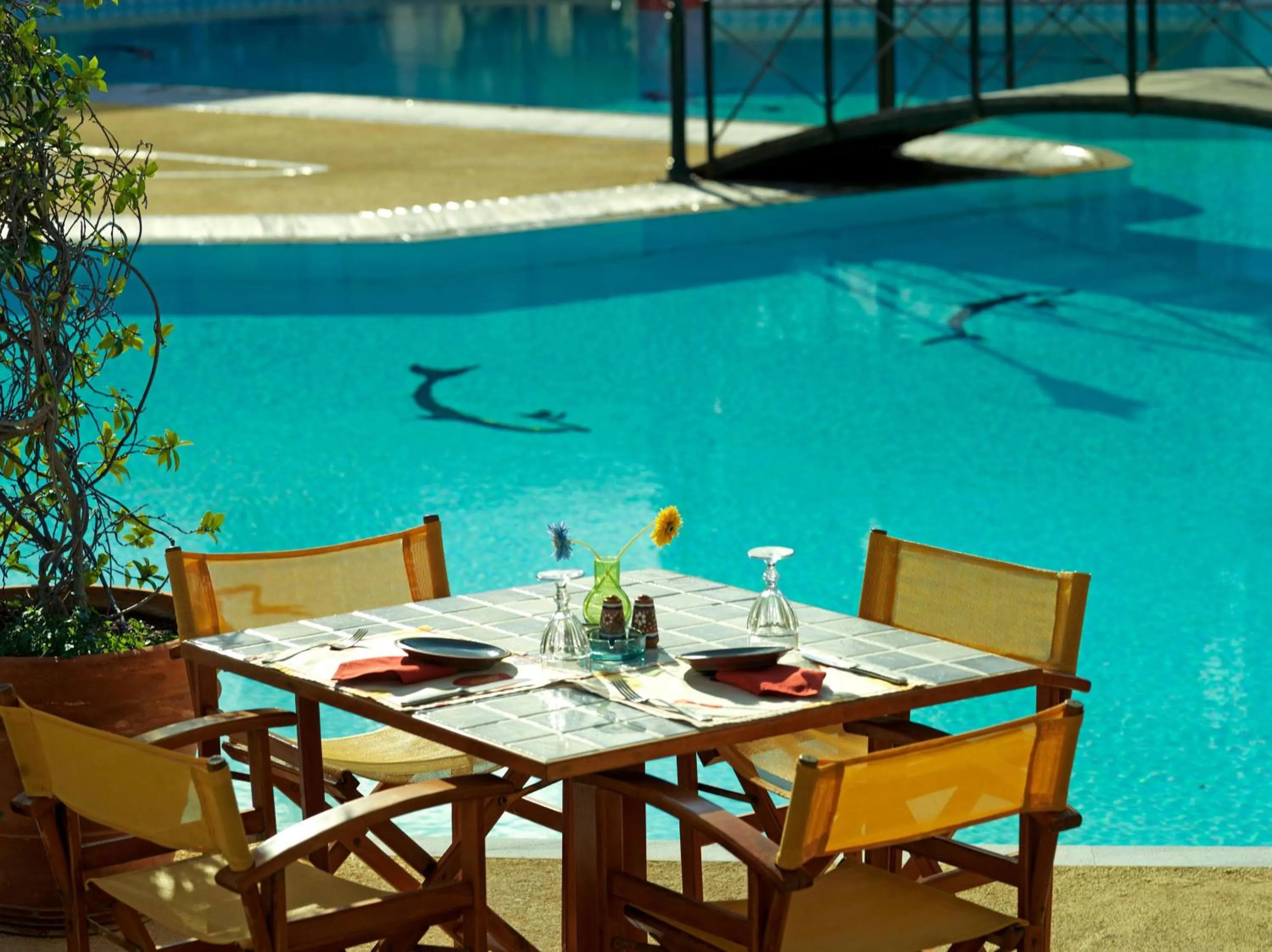 Restaurant/places to eat in Dionysos Hotel