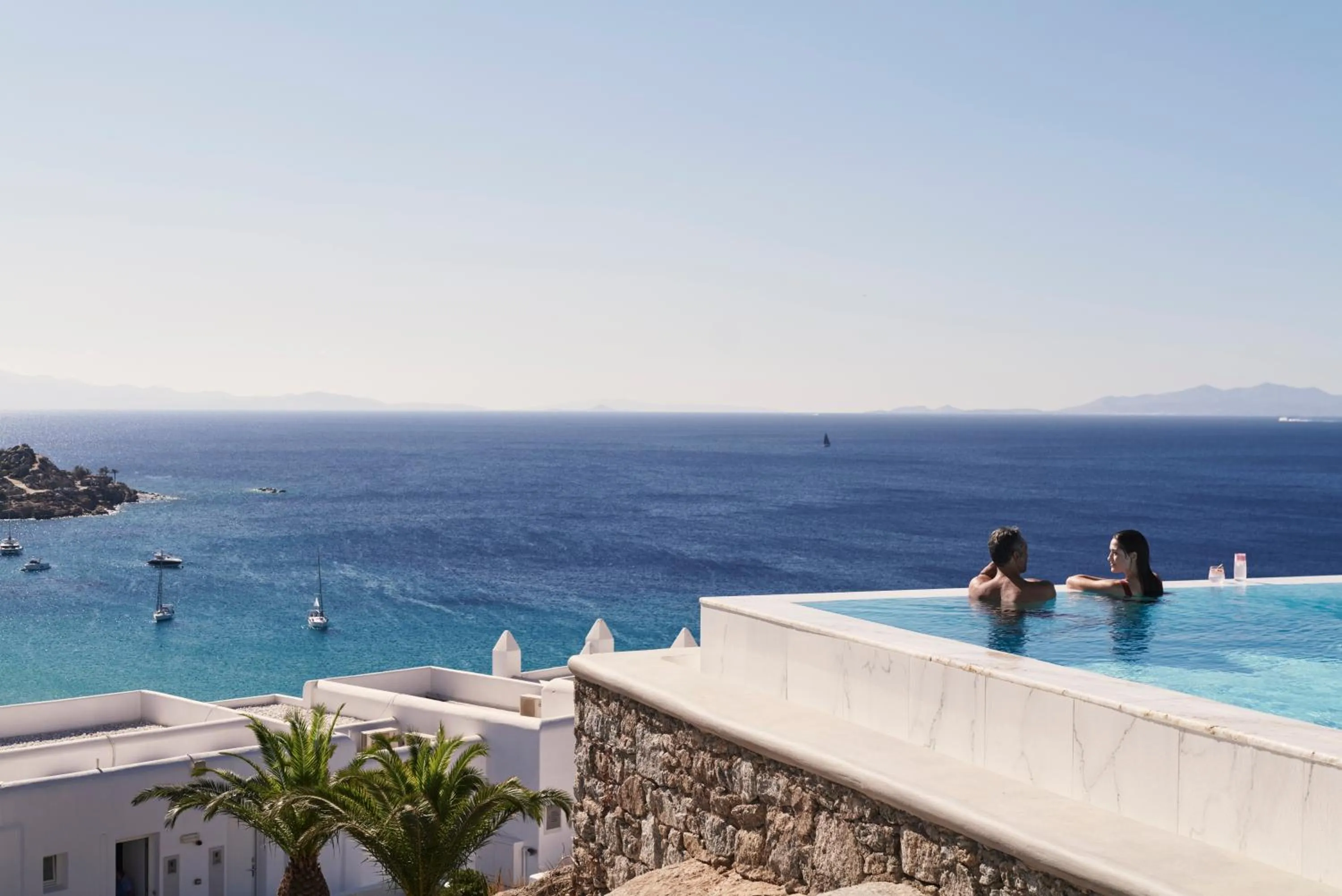 Sea view in Myconian Ambassador Relais & Chateaux