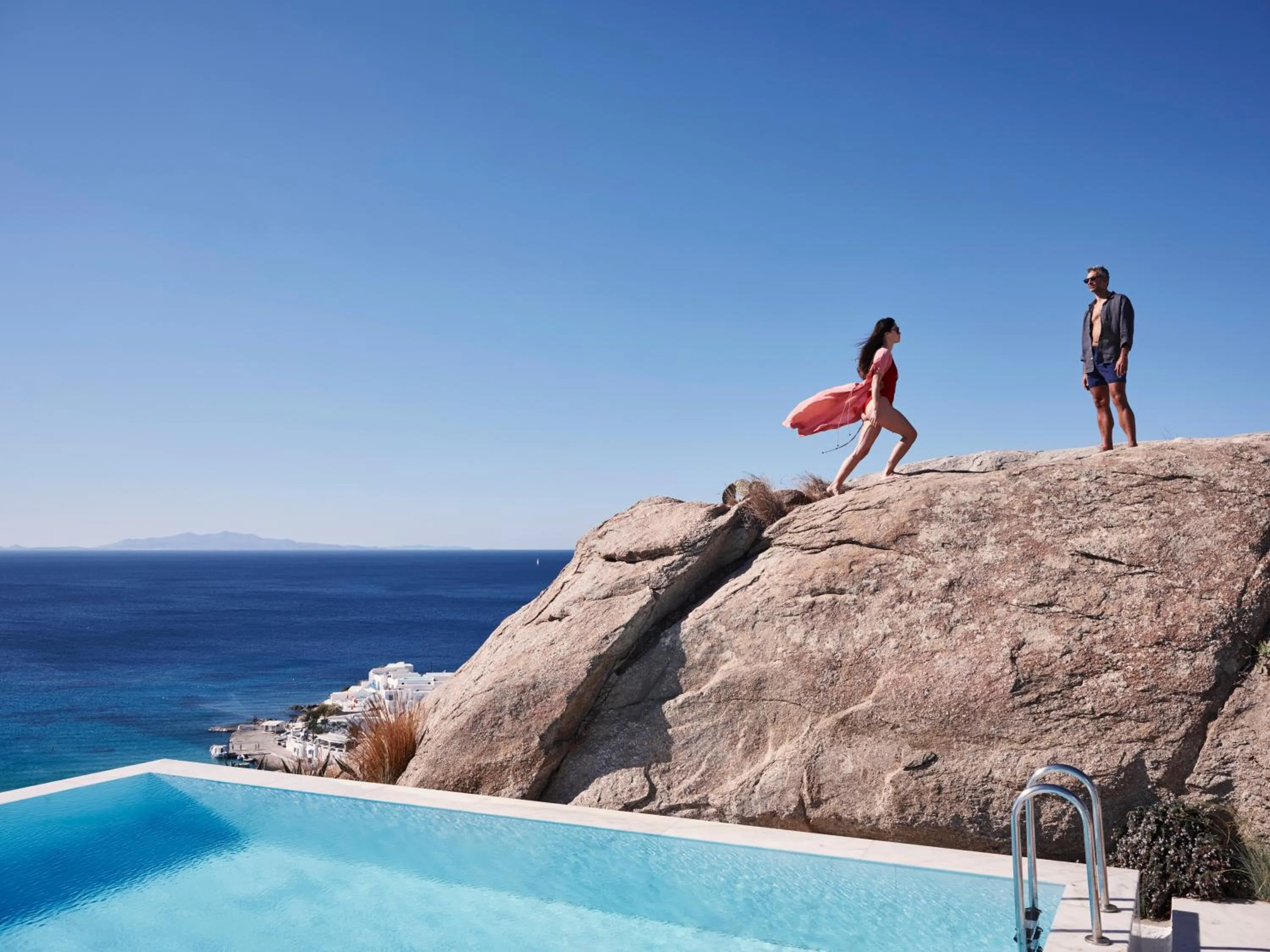 Sea view in Myconian Ambassador Relais & Chateaux