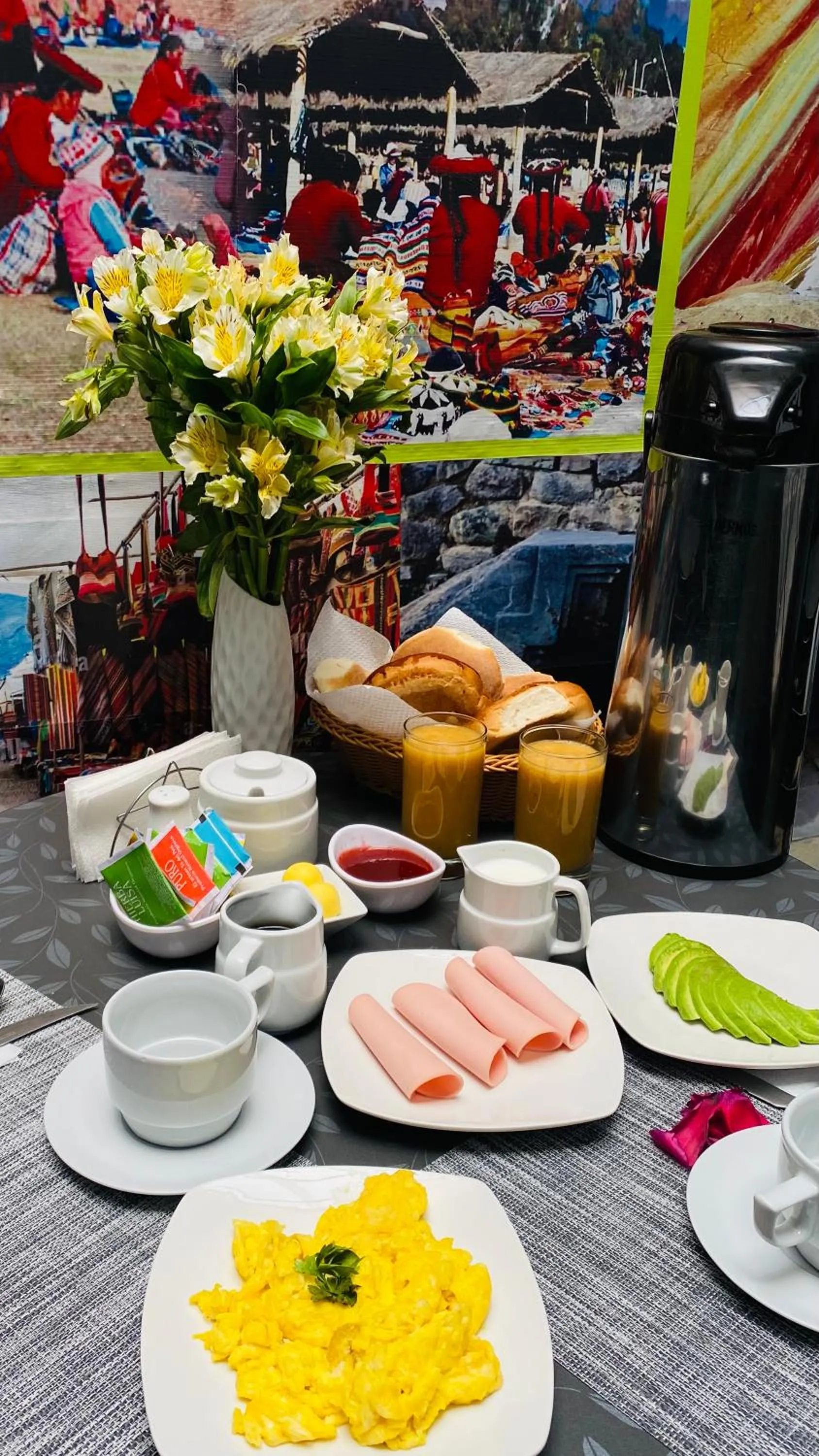 Food in Hotel Valle Andino