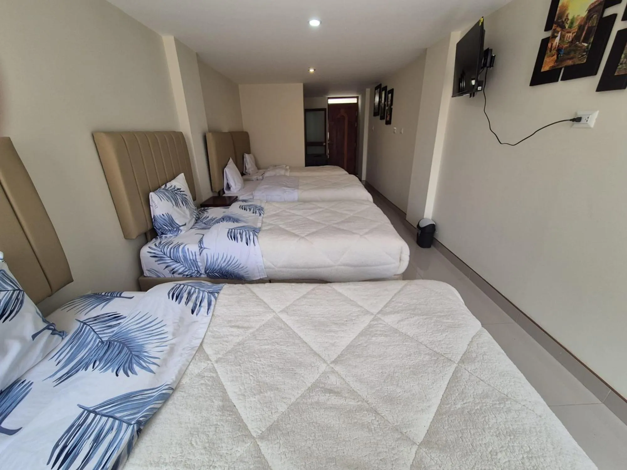 Bed in Hotel Valle Andino